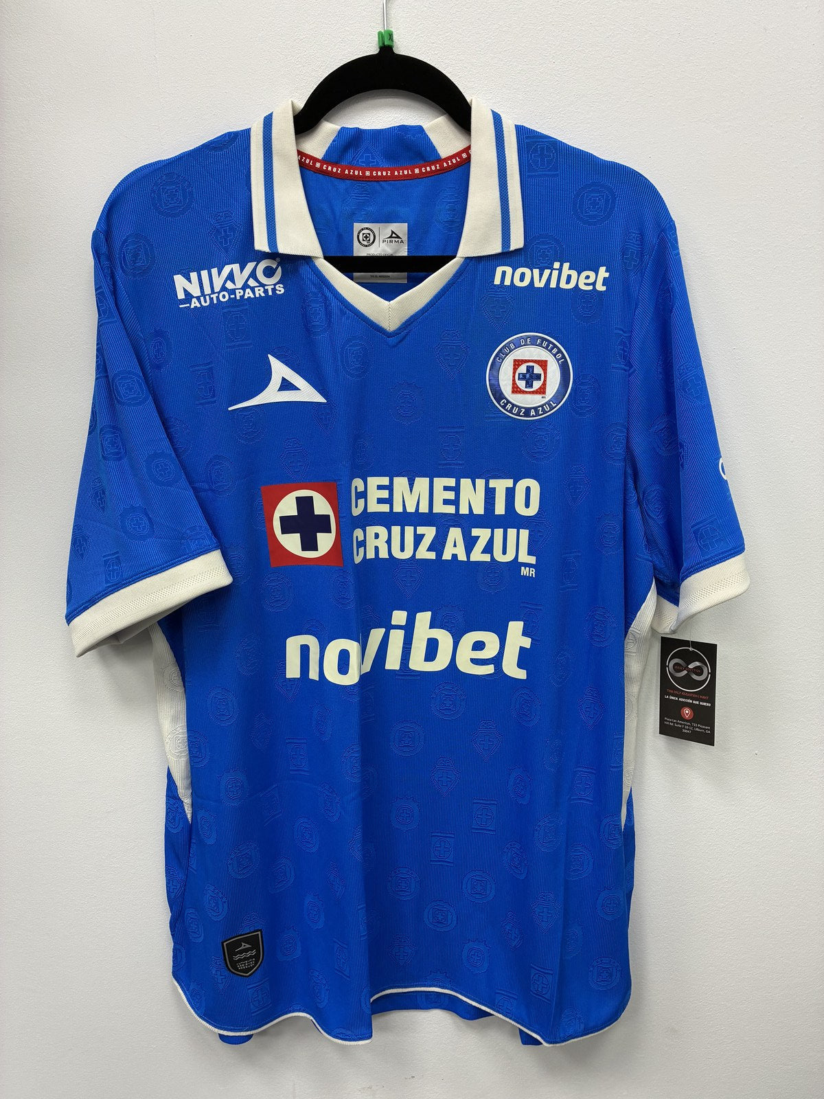 Retro Cruz Azul Home Jersey Large