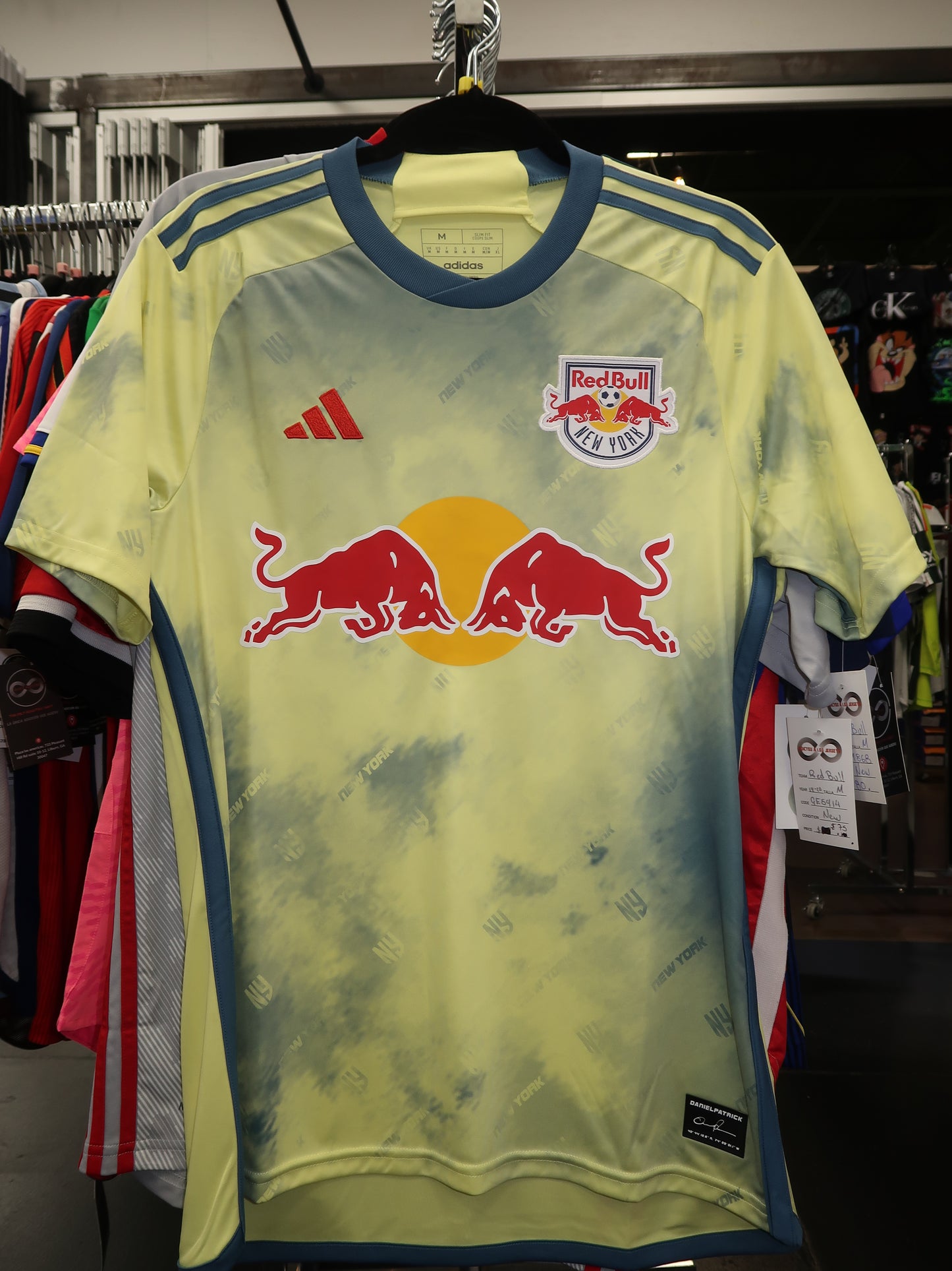 2022-23 New York Red Bulls Daniel Patrick Special Edition Jersey M New