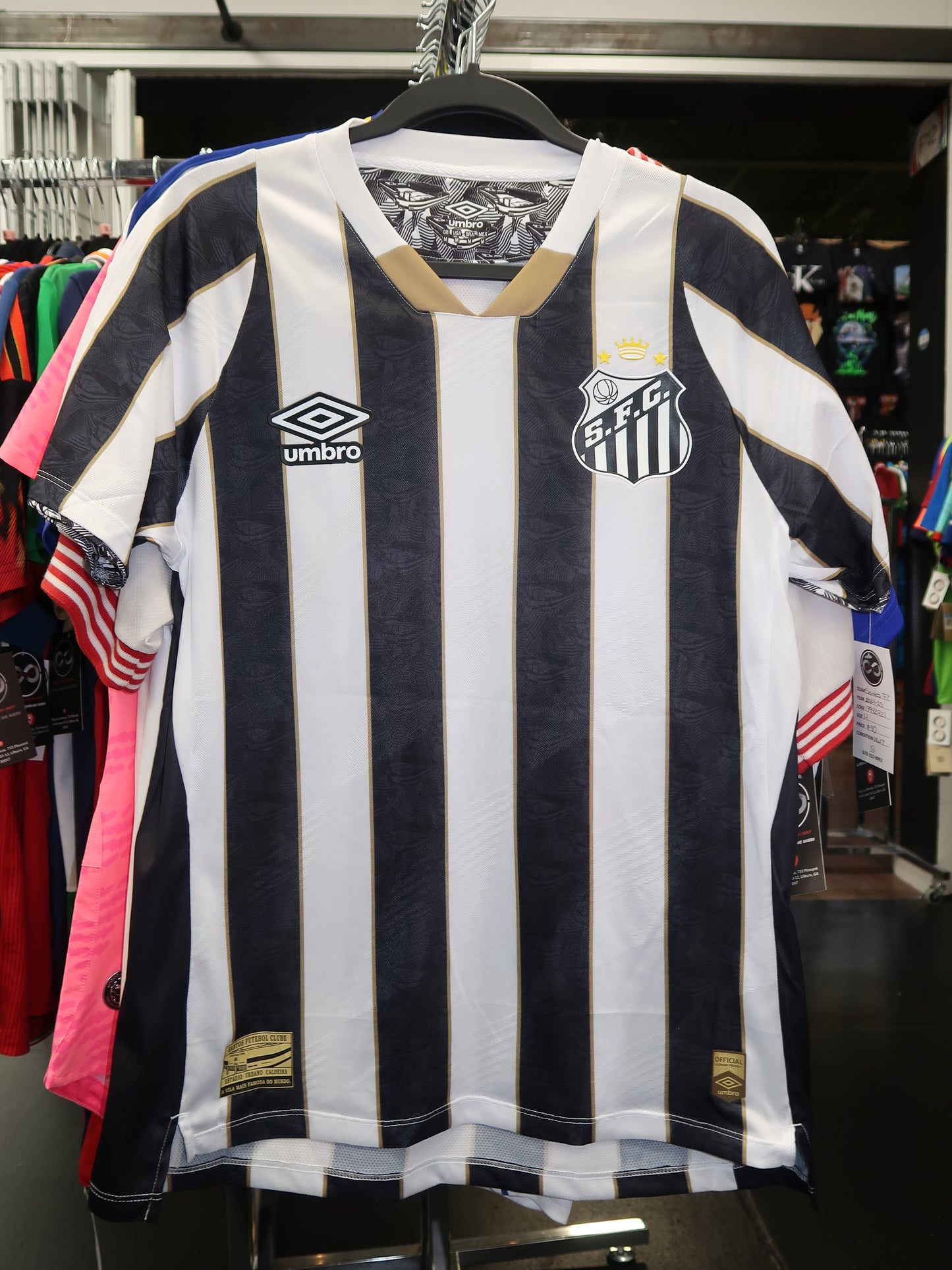2024-25 Santos FC Home Jersey L NWT
