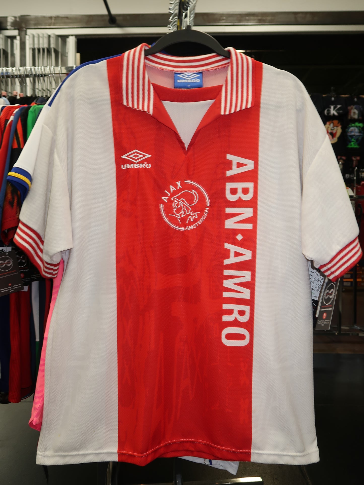 1996-97 Ajax Home Jersey M 10/10