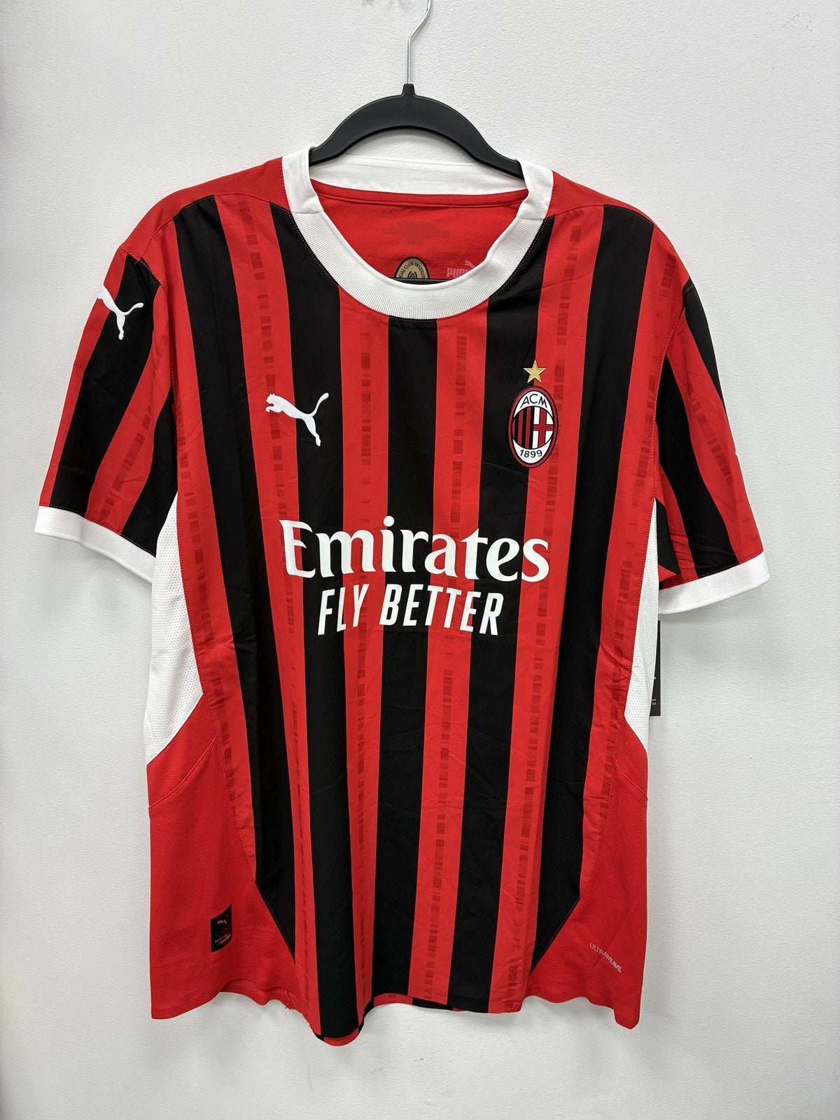 2024-25 AC Milan Home Jersey X-Large
