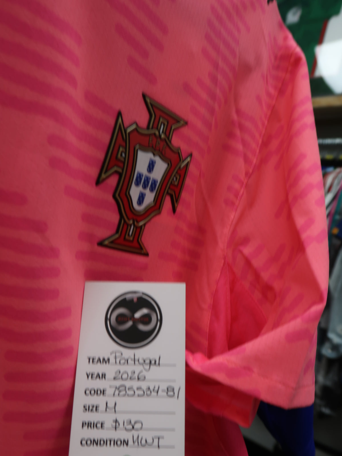 2026 Portugal Away Jersey M NWT