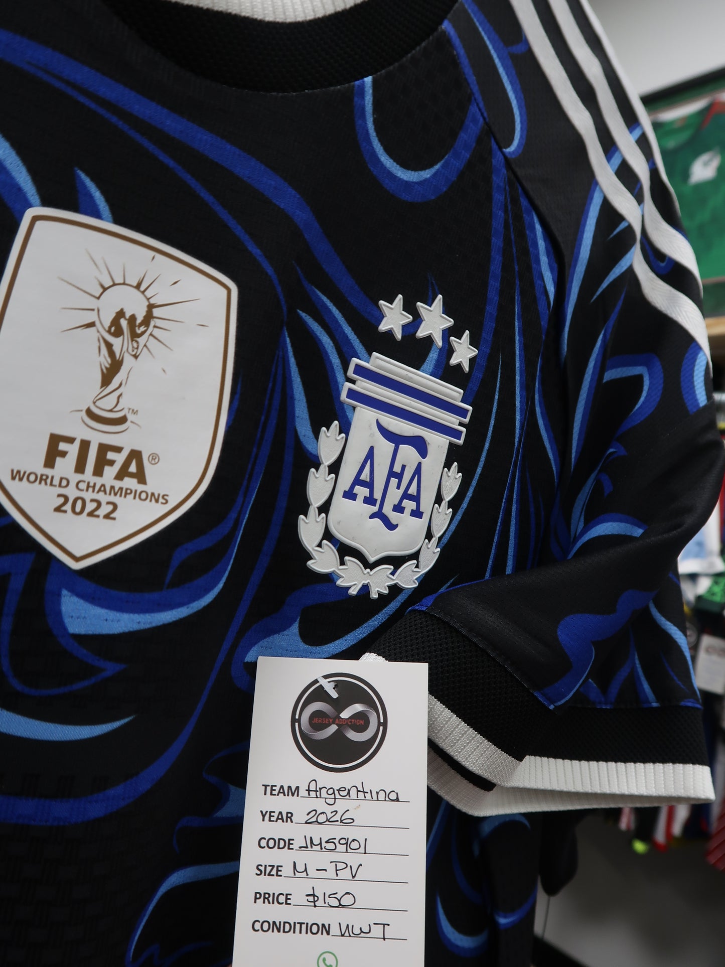 2026 Argentina Special Edition Jersey M-PV NWT