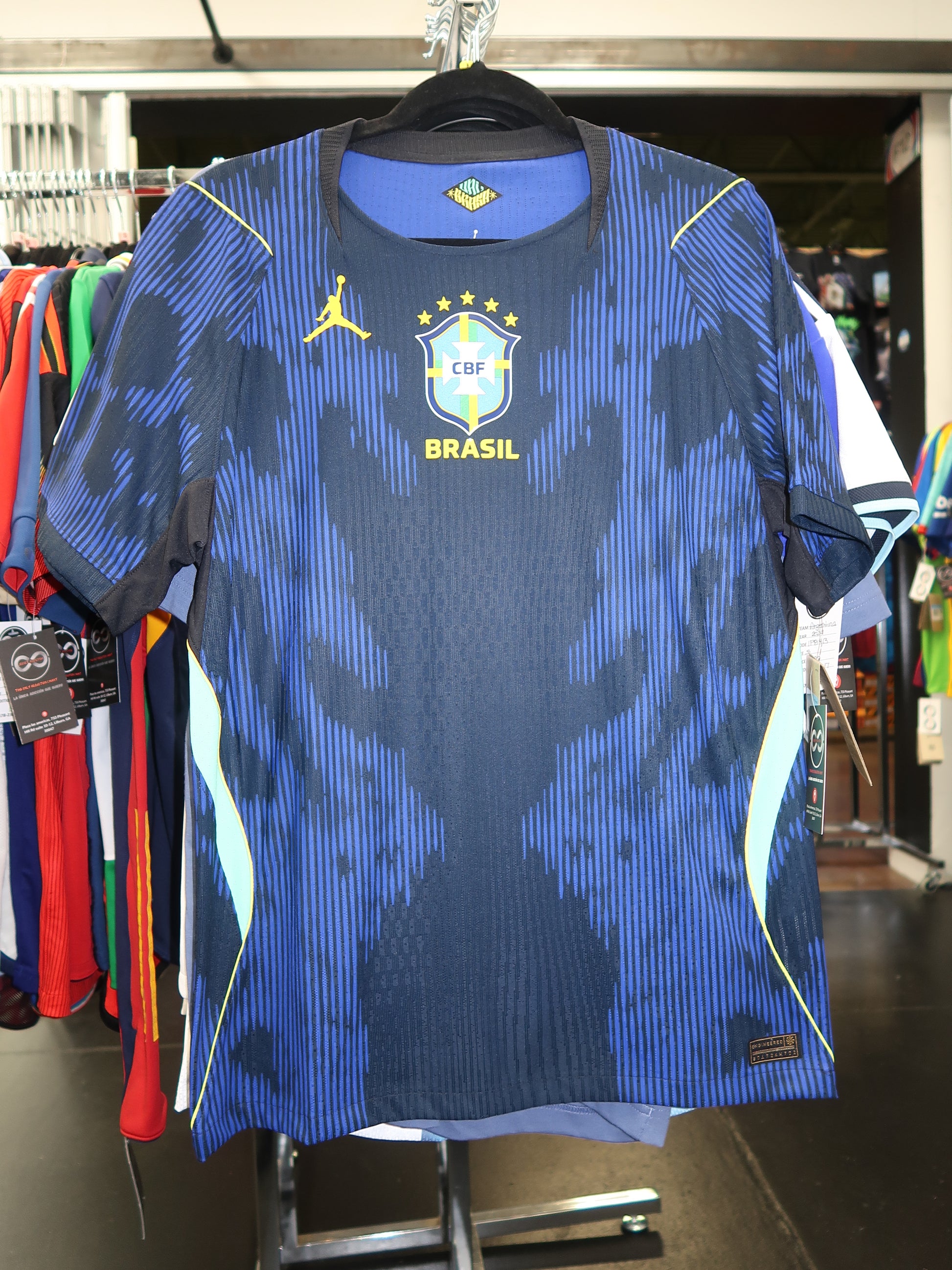 2026 Brazil Jordan Away Jersey front