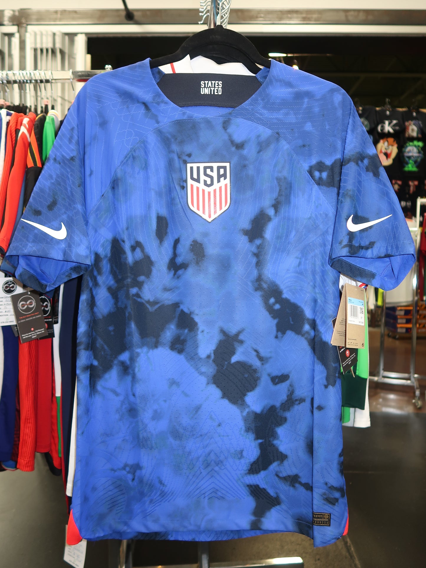 2022 USA Player Version Home Jersey front