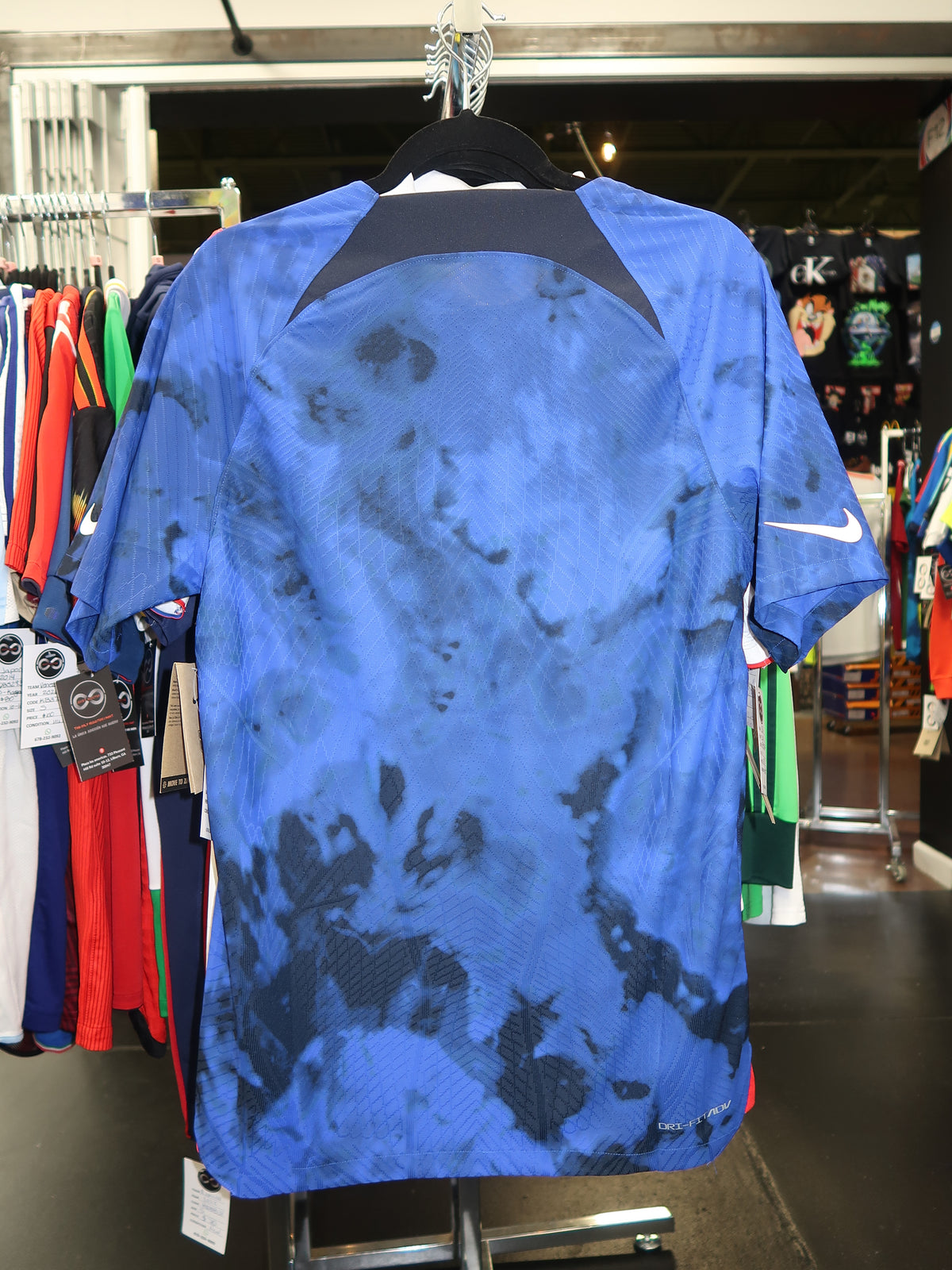 2022 USA Player Version Home Jersey back