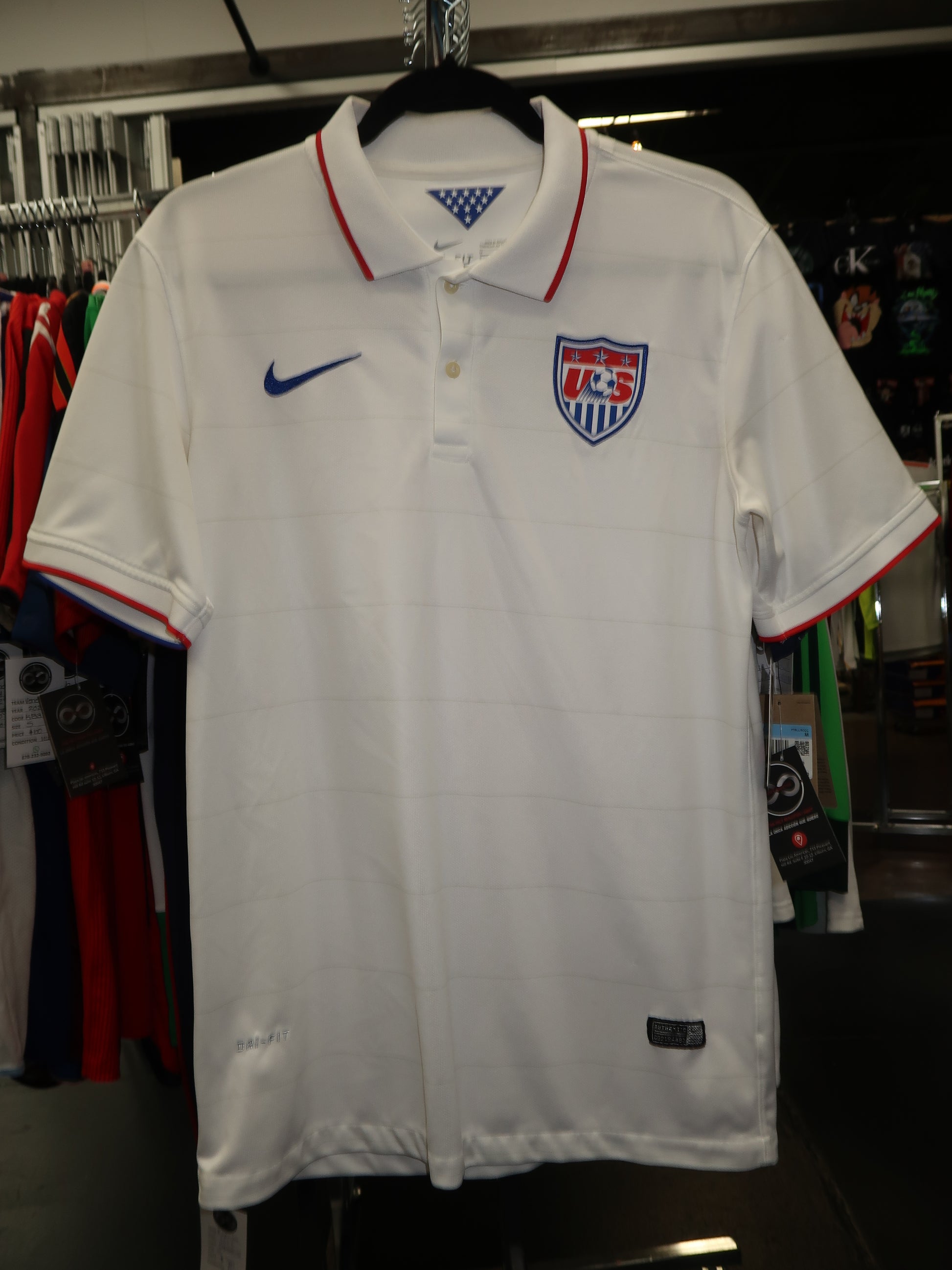 2014 USA Home Jersey front