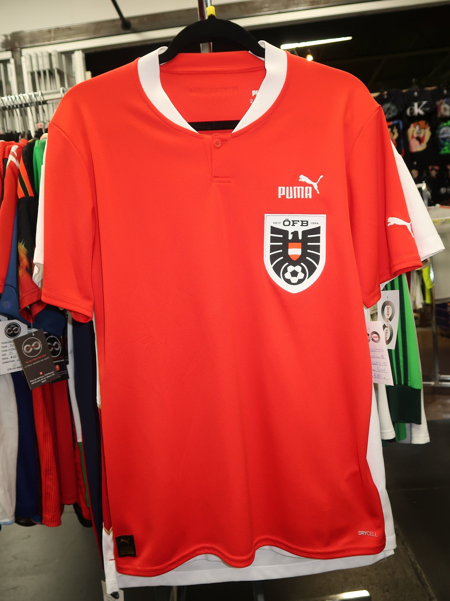 2022 Austria Home Jersey front