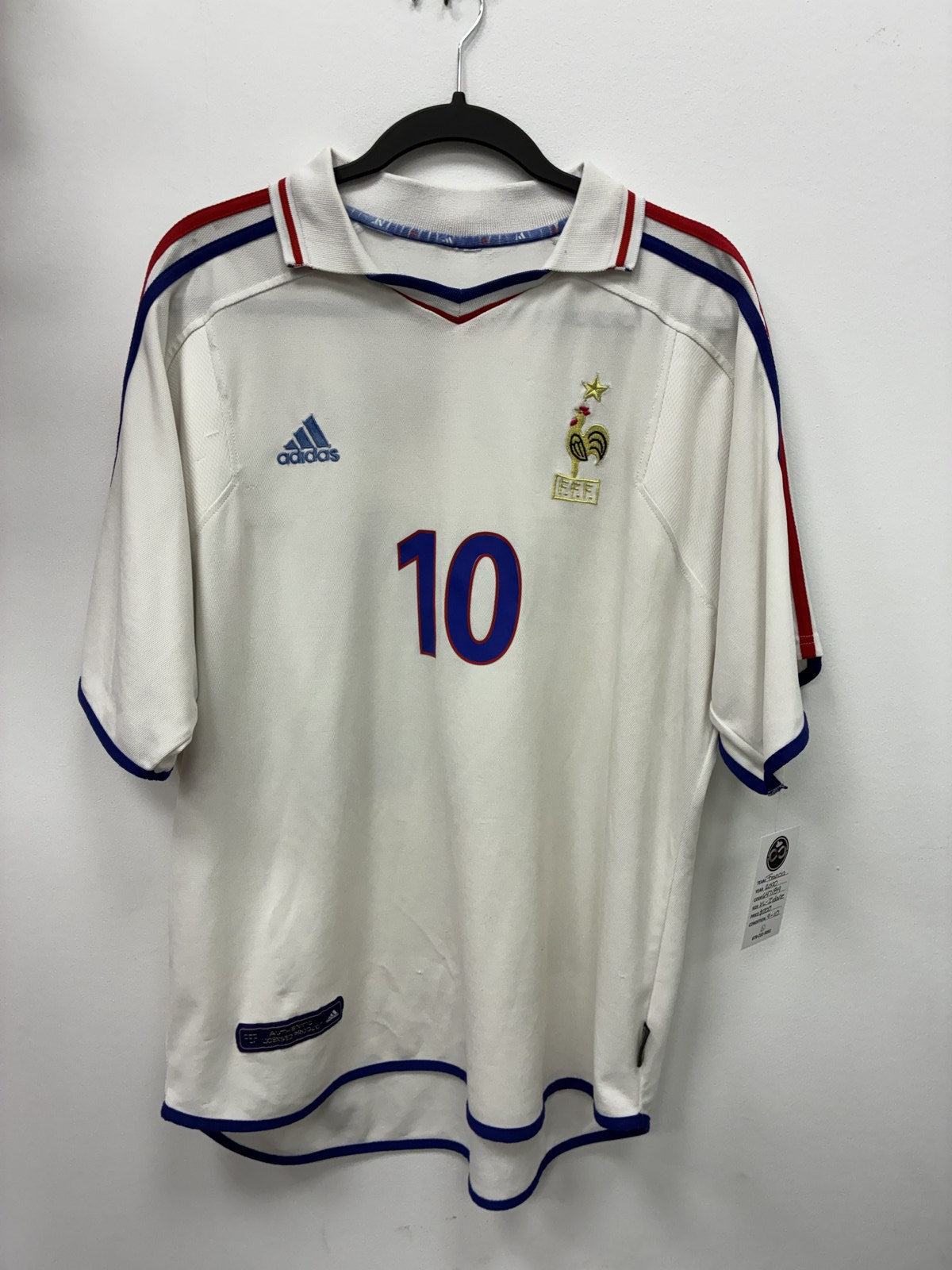 2000 France Home Jersey X-Large