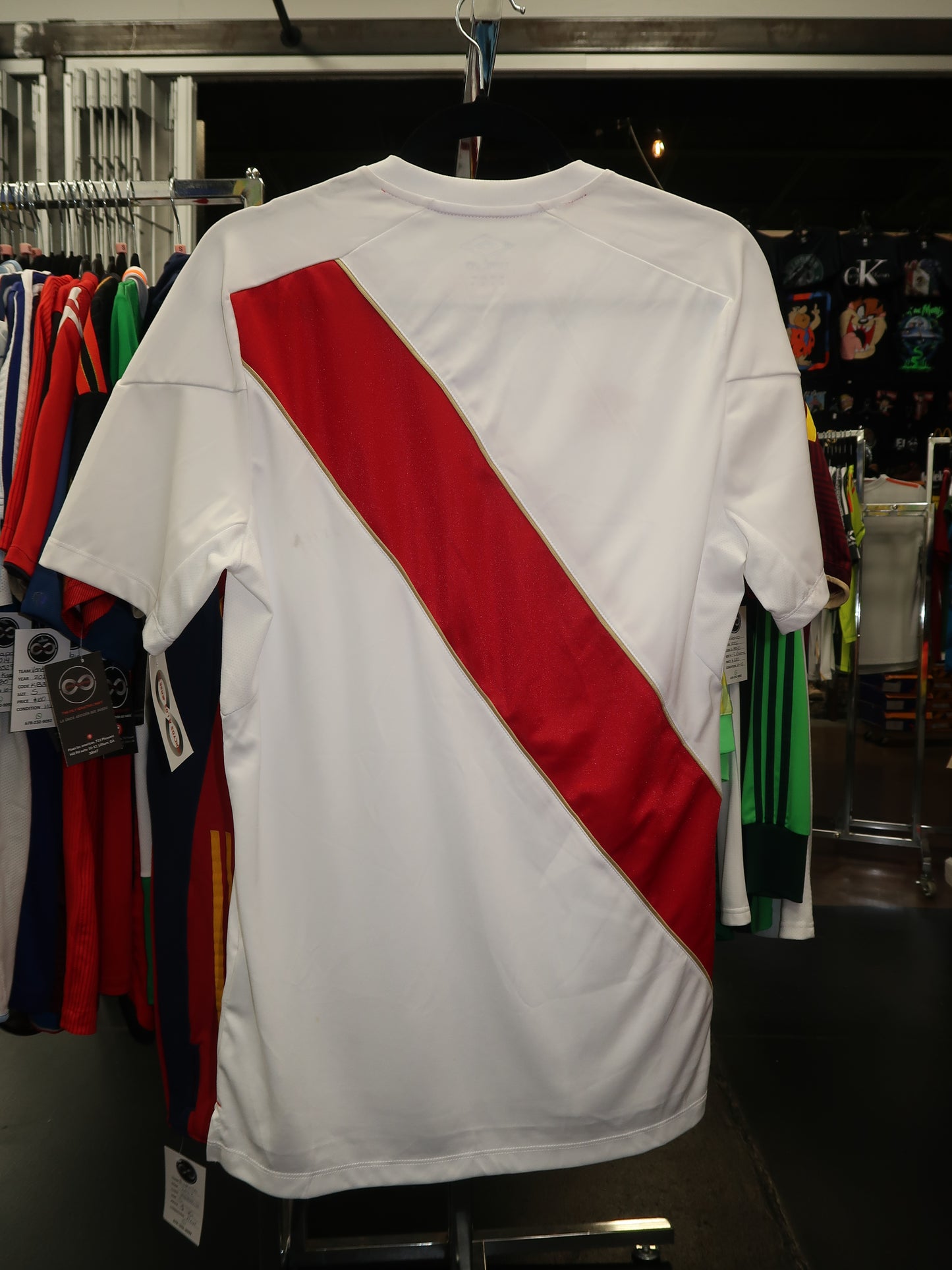 2018 Peru Home Jersey back