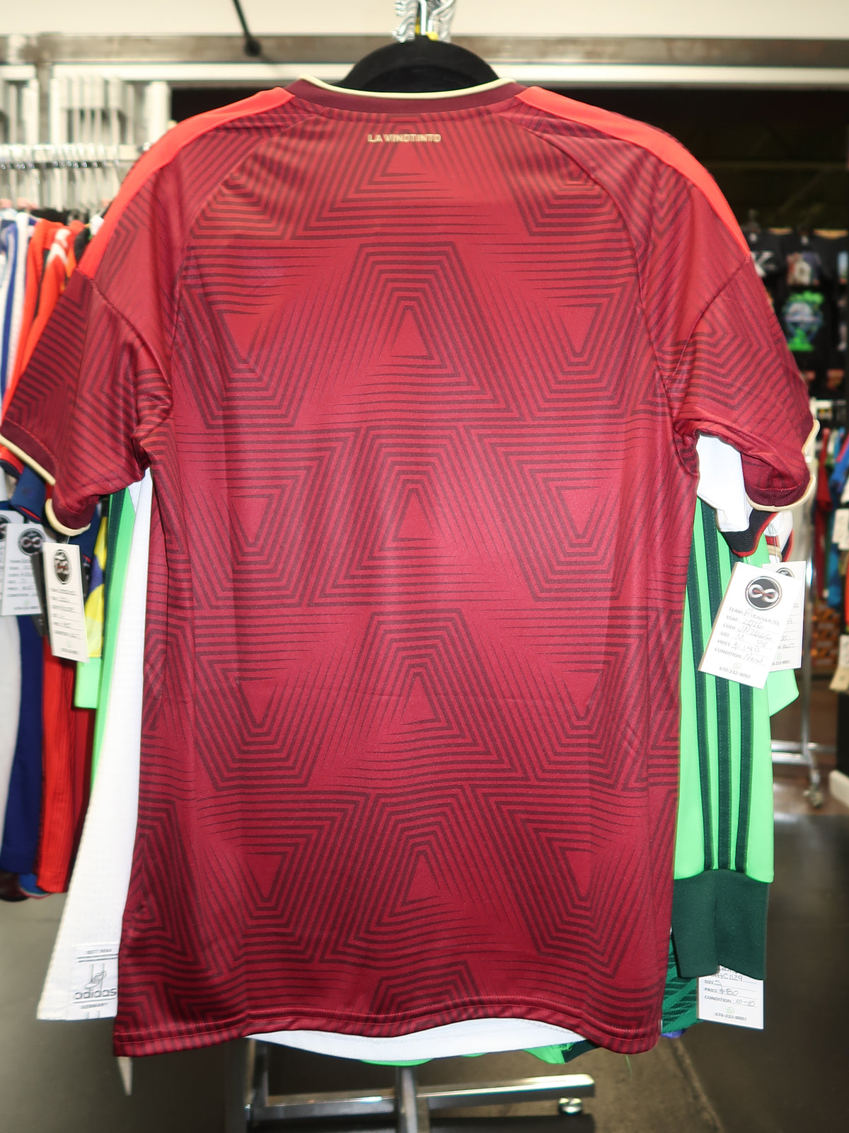 2026 Venezuela Home Jersey back