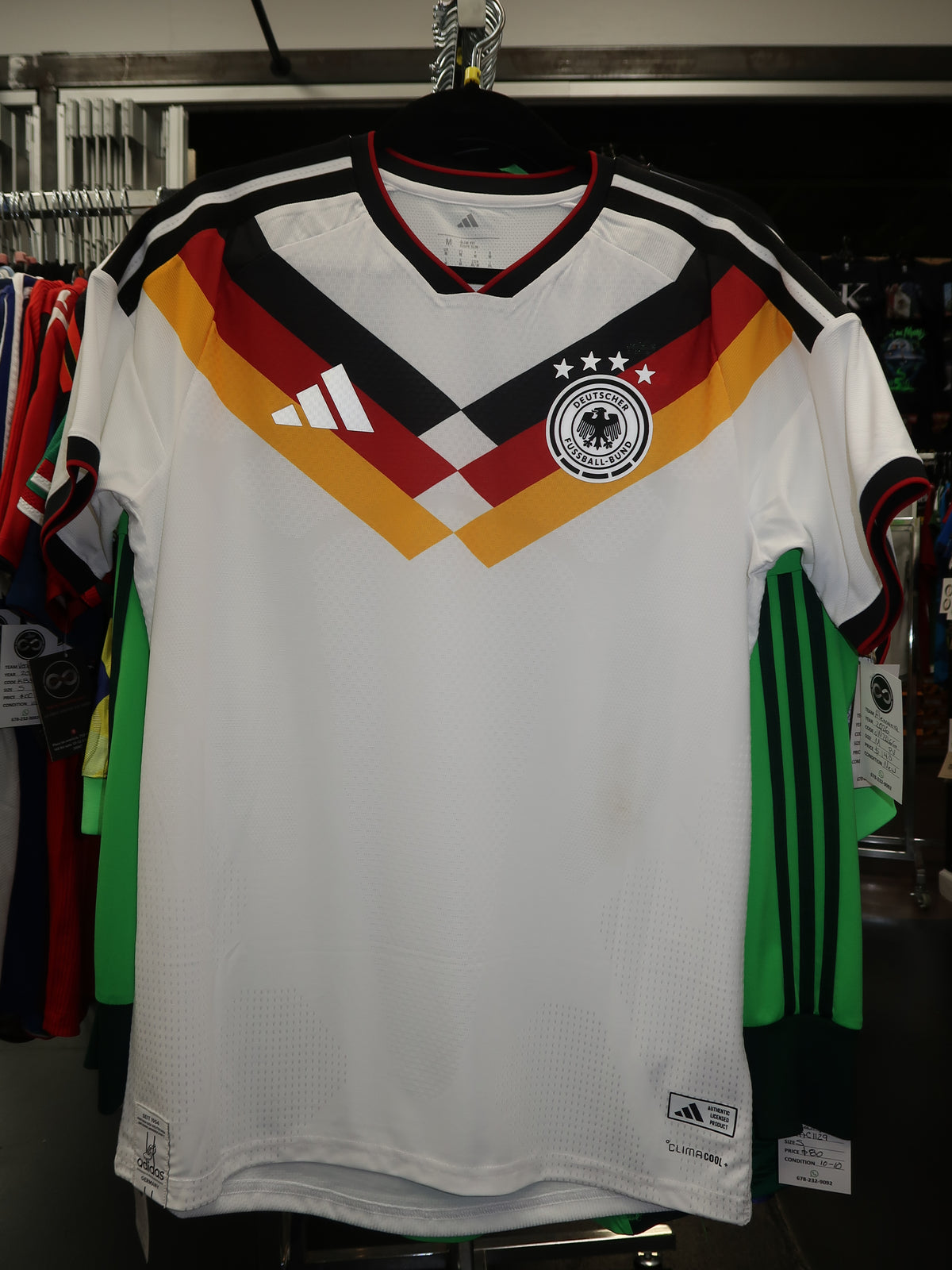 2026 Germany Player Version Home Jersey front