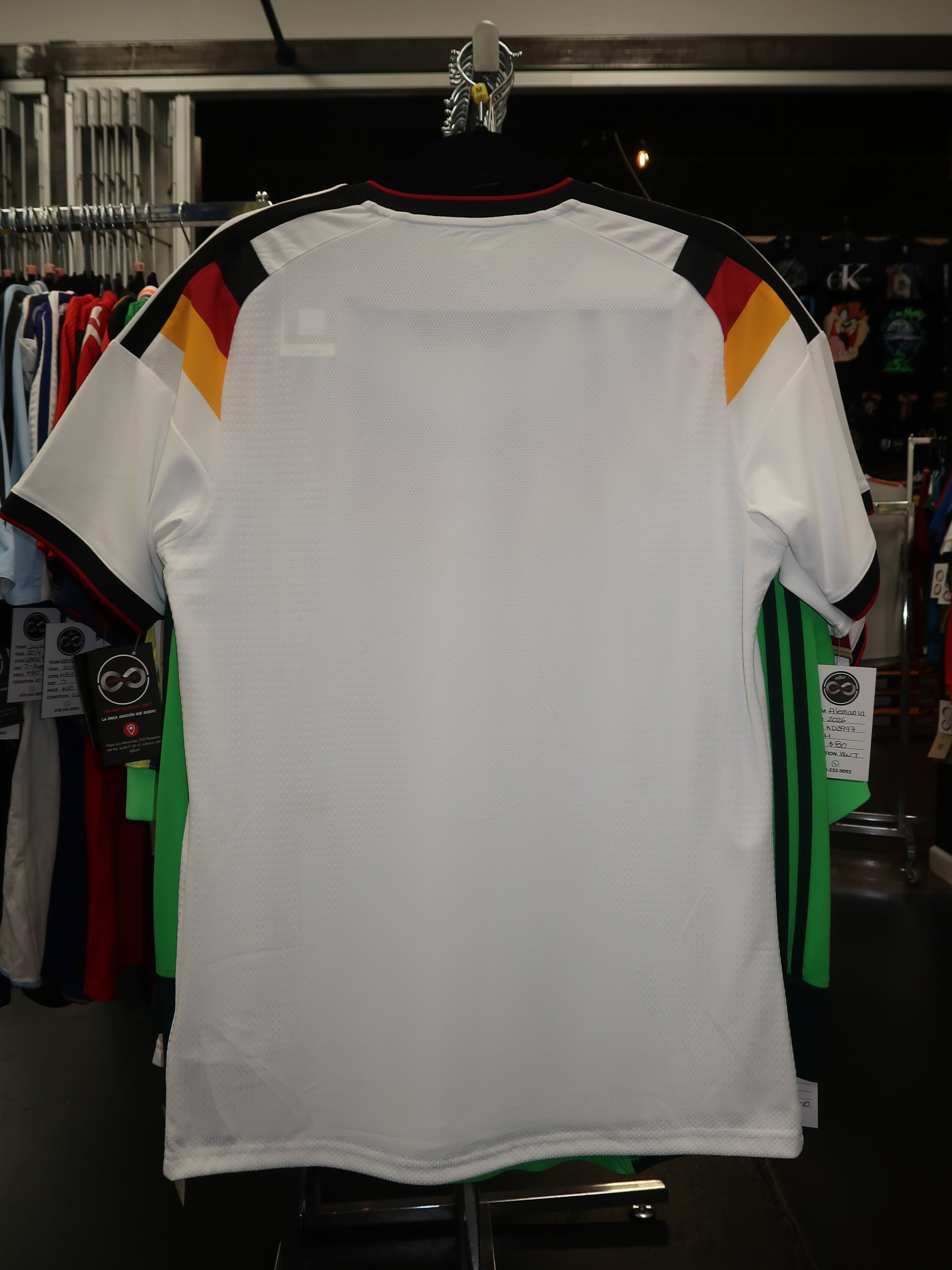 2026 Germany Player Version Home Jersey back
