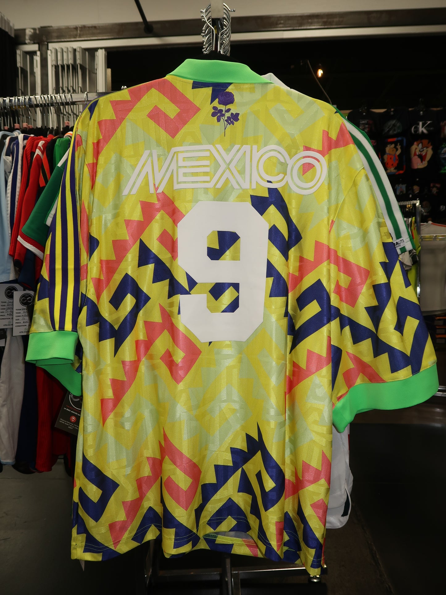 2026 Mexico Willy Chavarria 9 Jersey back