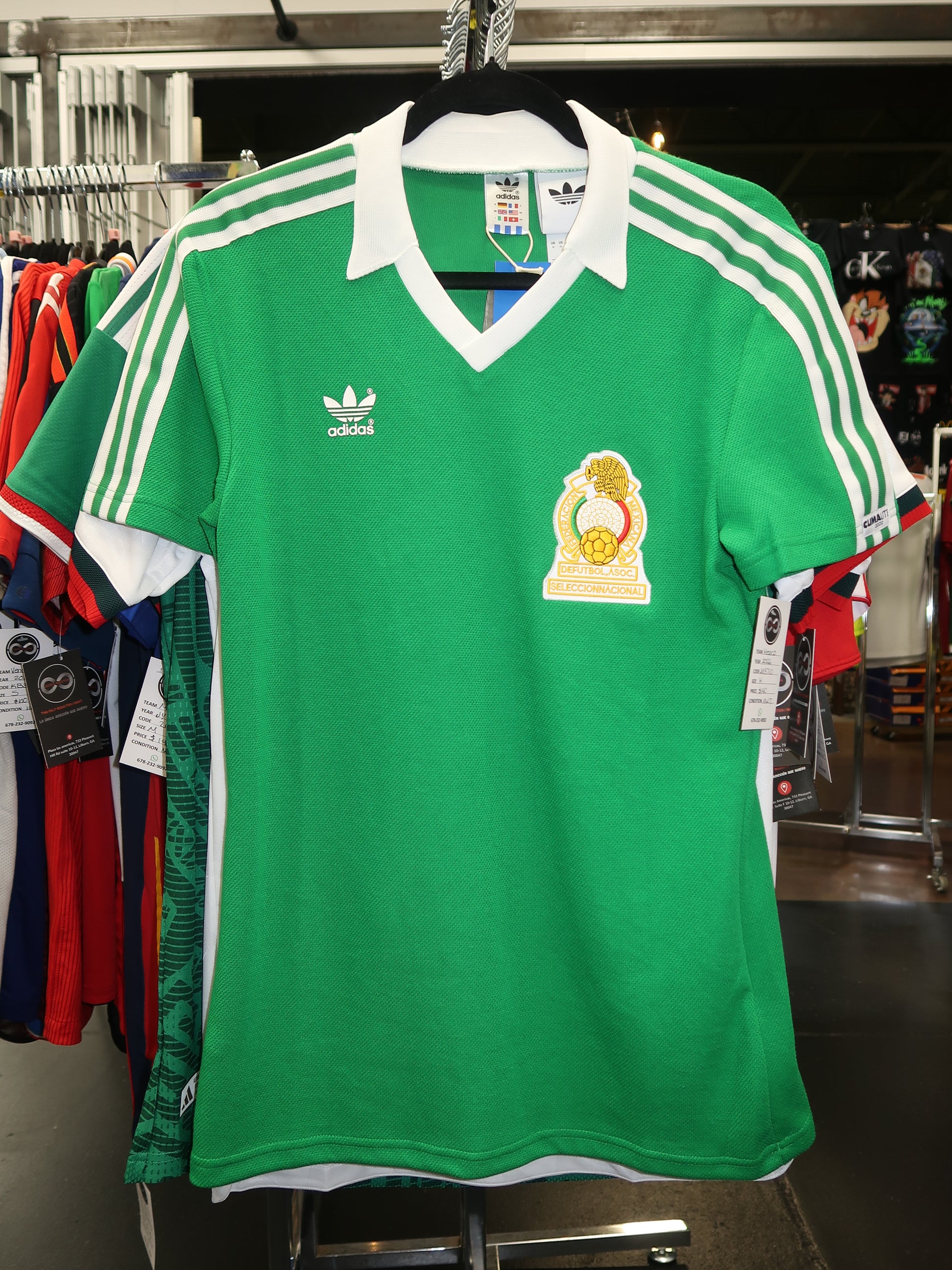 2026 Mexico Retro Home Jersey front