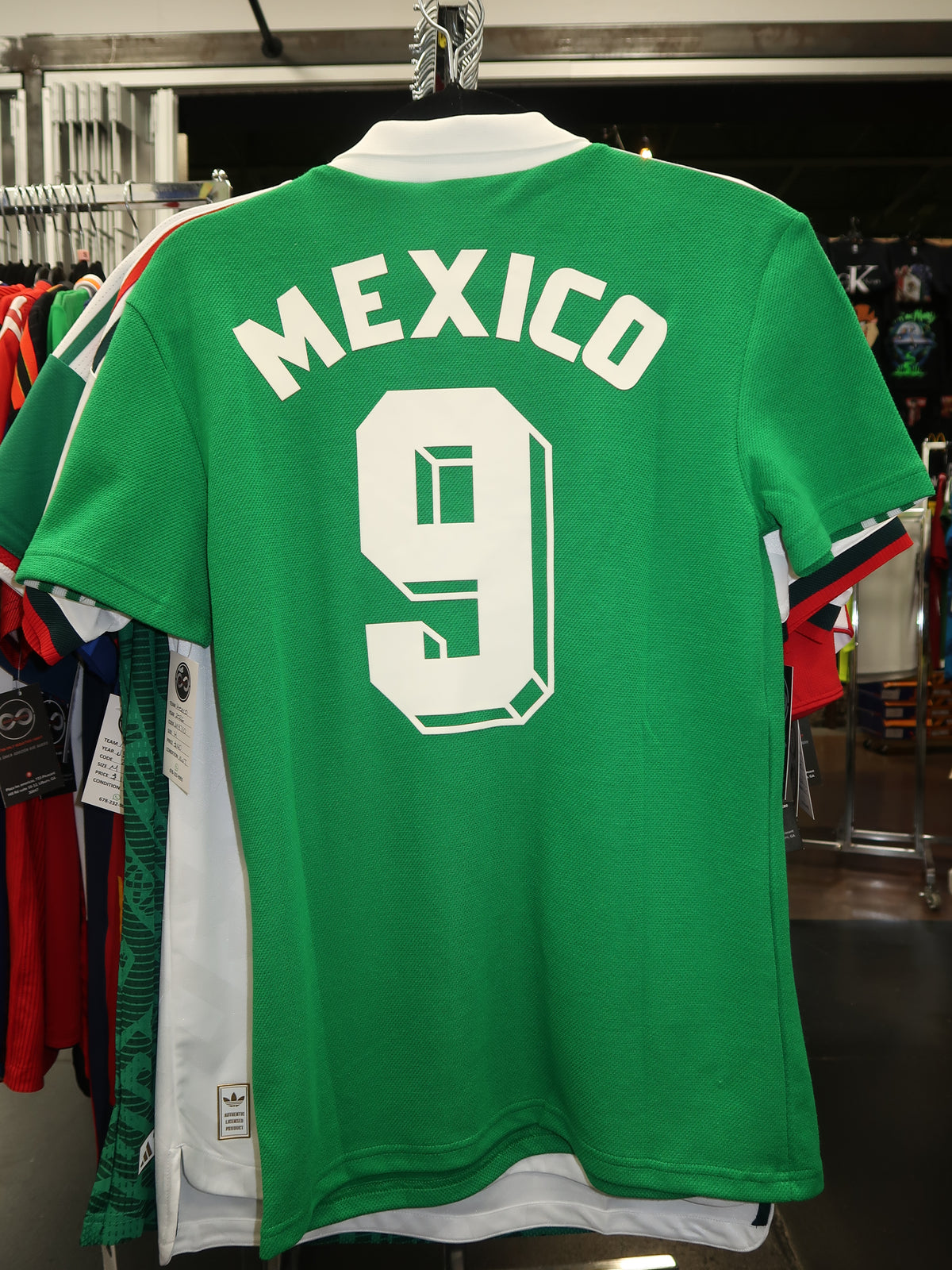 2026 Mexico Retro Home Jersey back