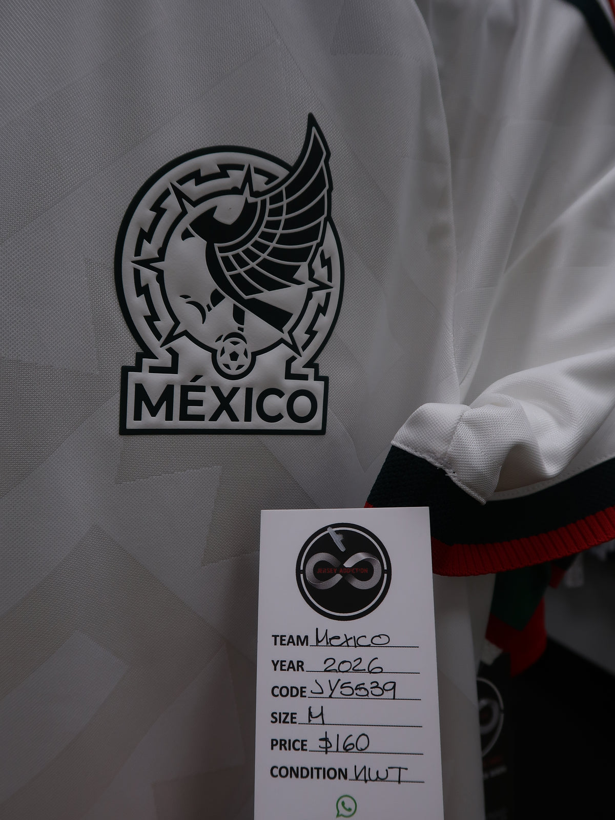 2026 Mexico Retro Away Jersey tag