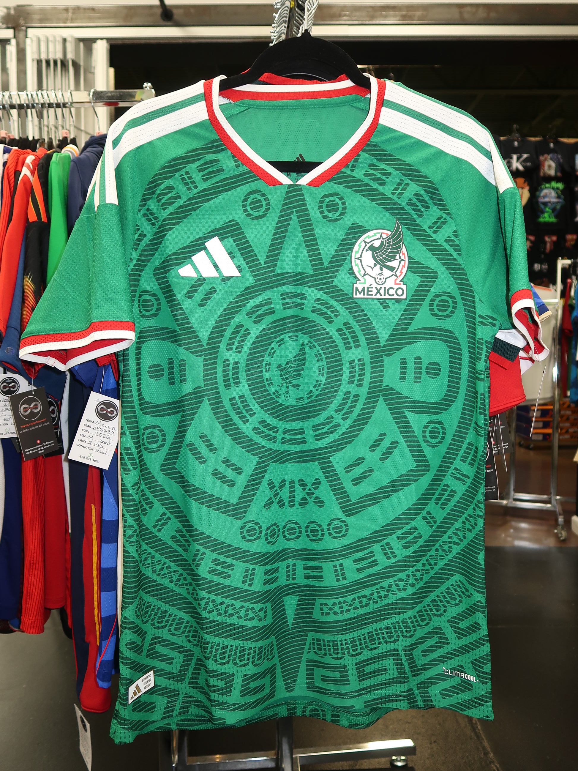 2026 Mexico Home Jersey front