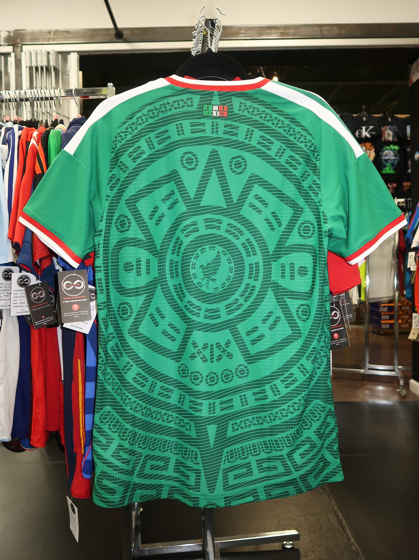 2026 Mexico Home Jersey back