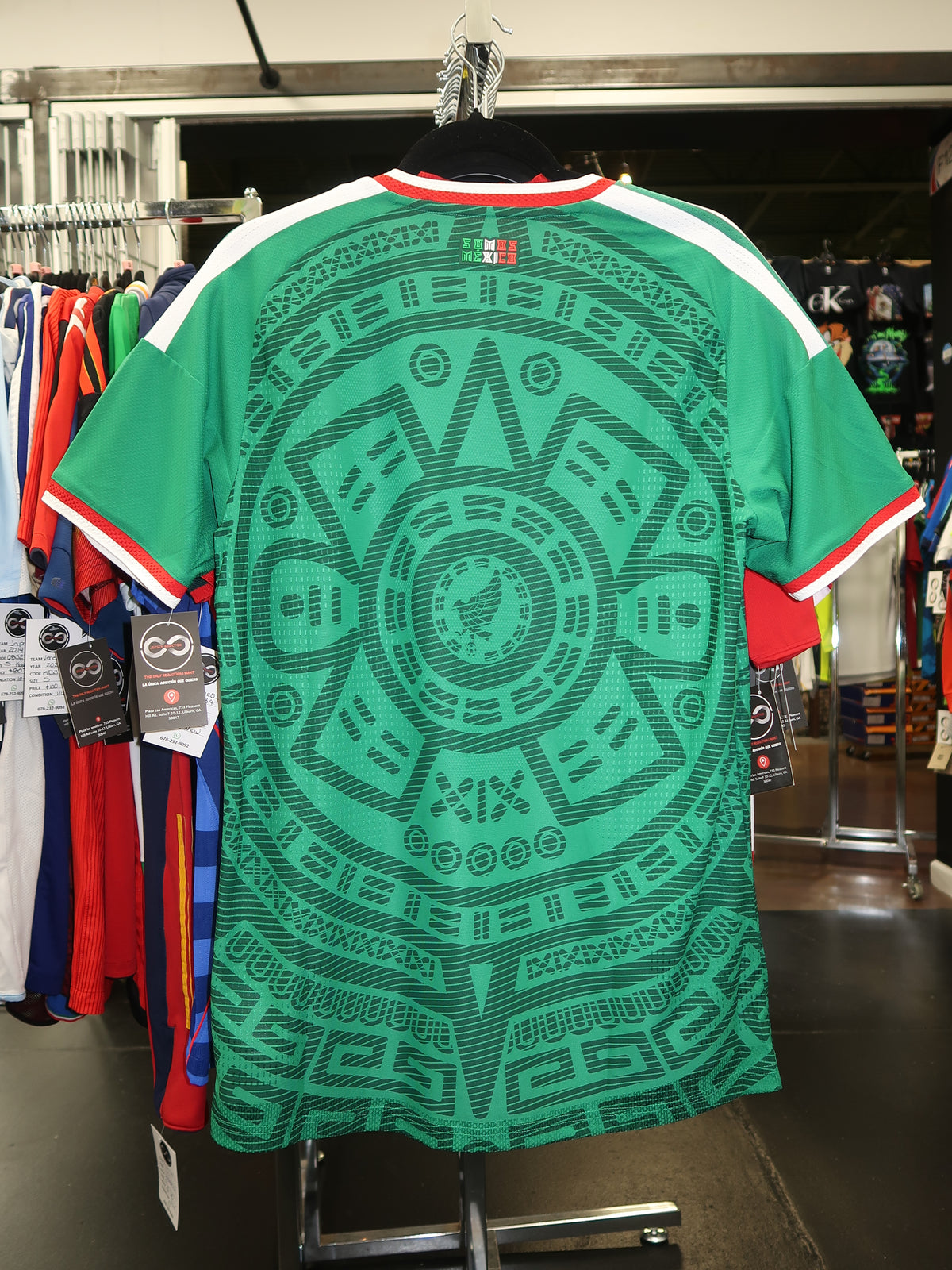 2026 Mexico Home Jersey back