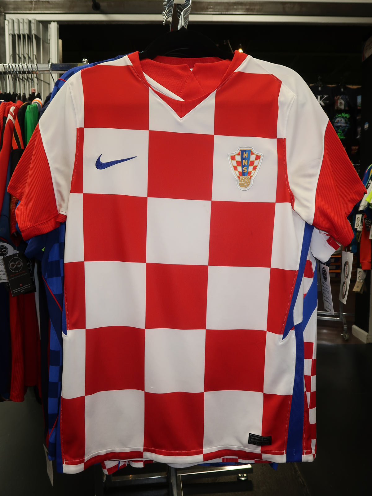2020 Croatia Home Jersey front