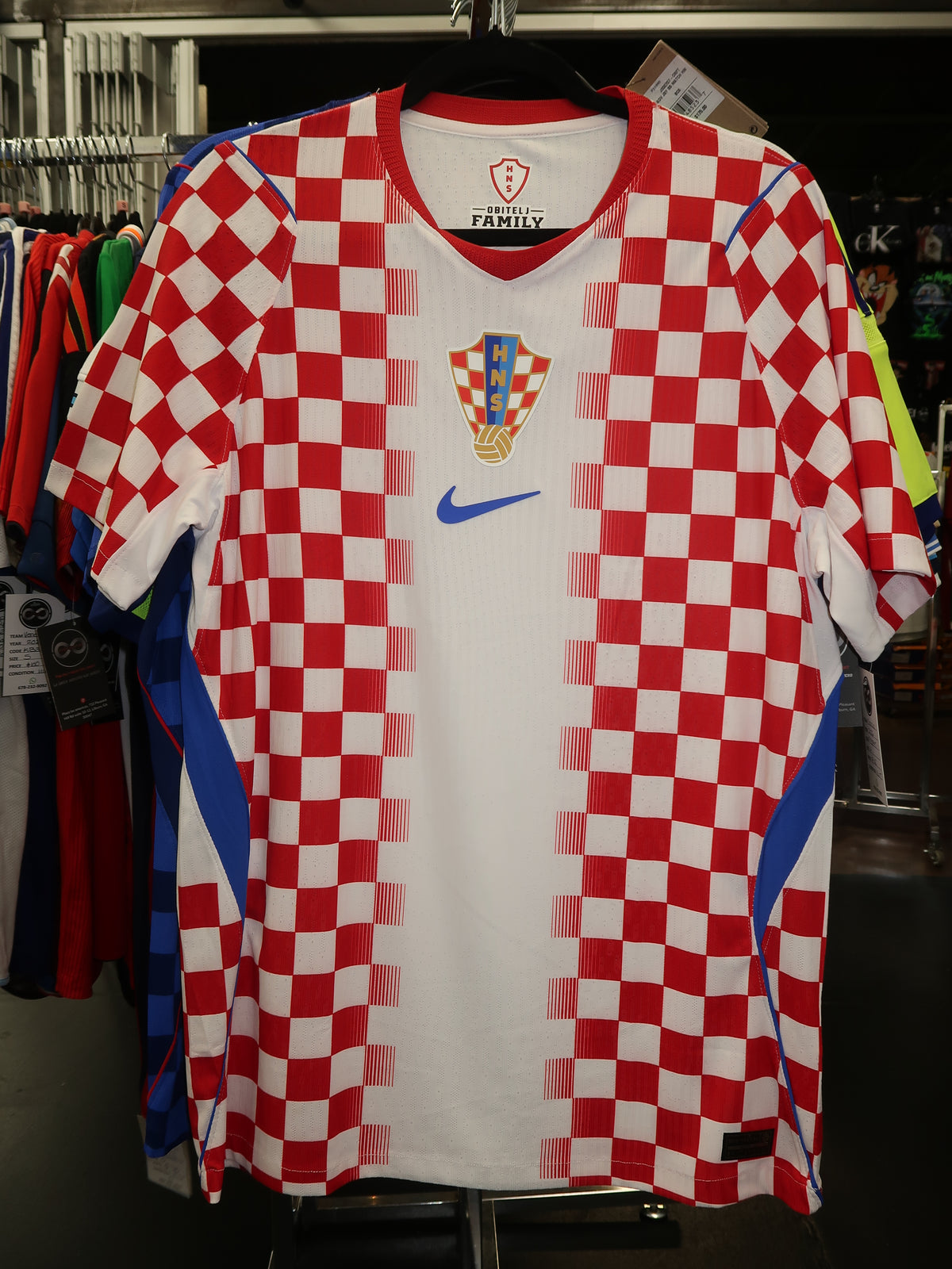 2026 Croatia Home Jersey front