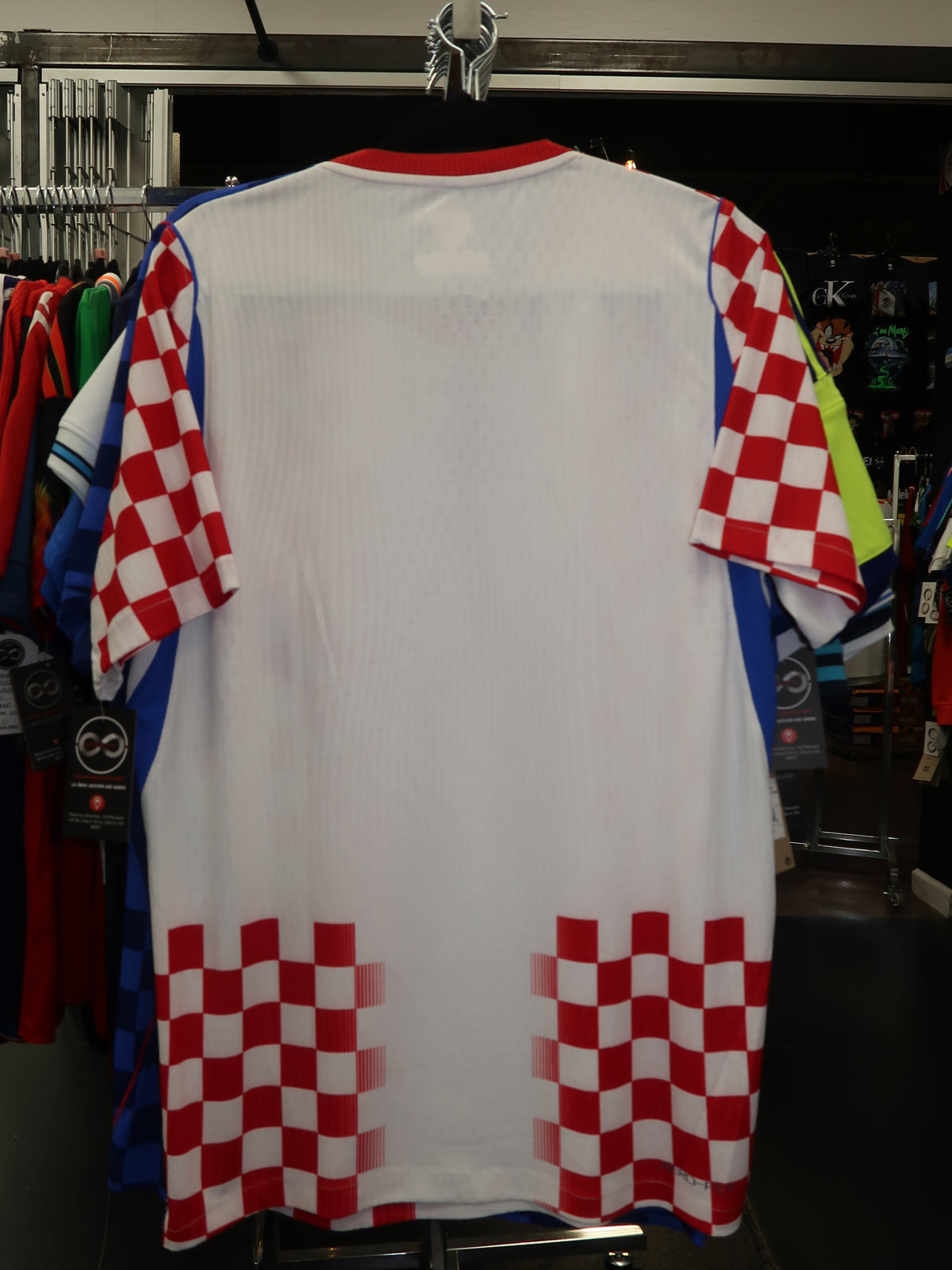 2026 Croatia Home Jersey back