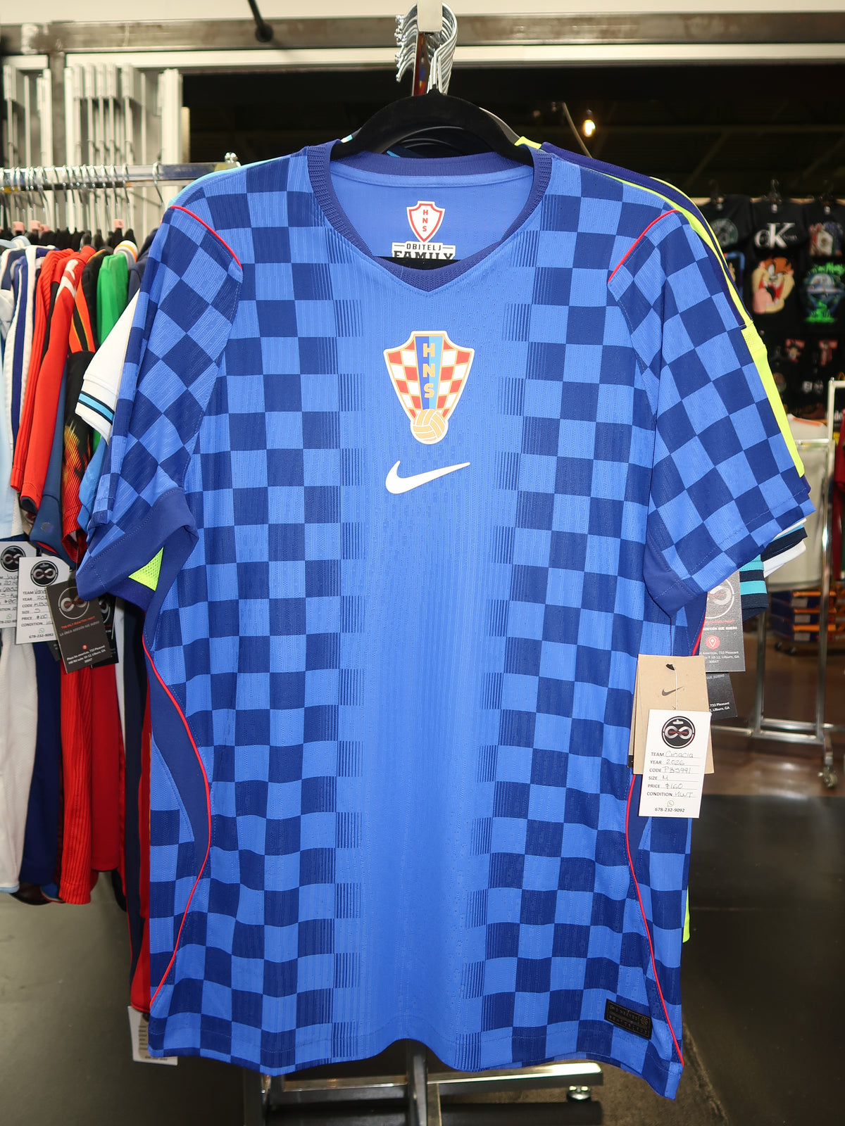 2026 Croatia Away Jersey front