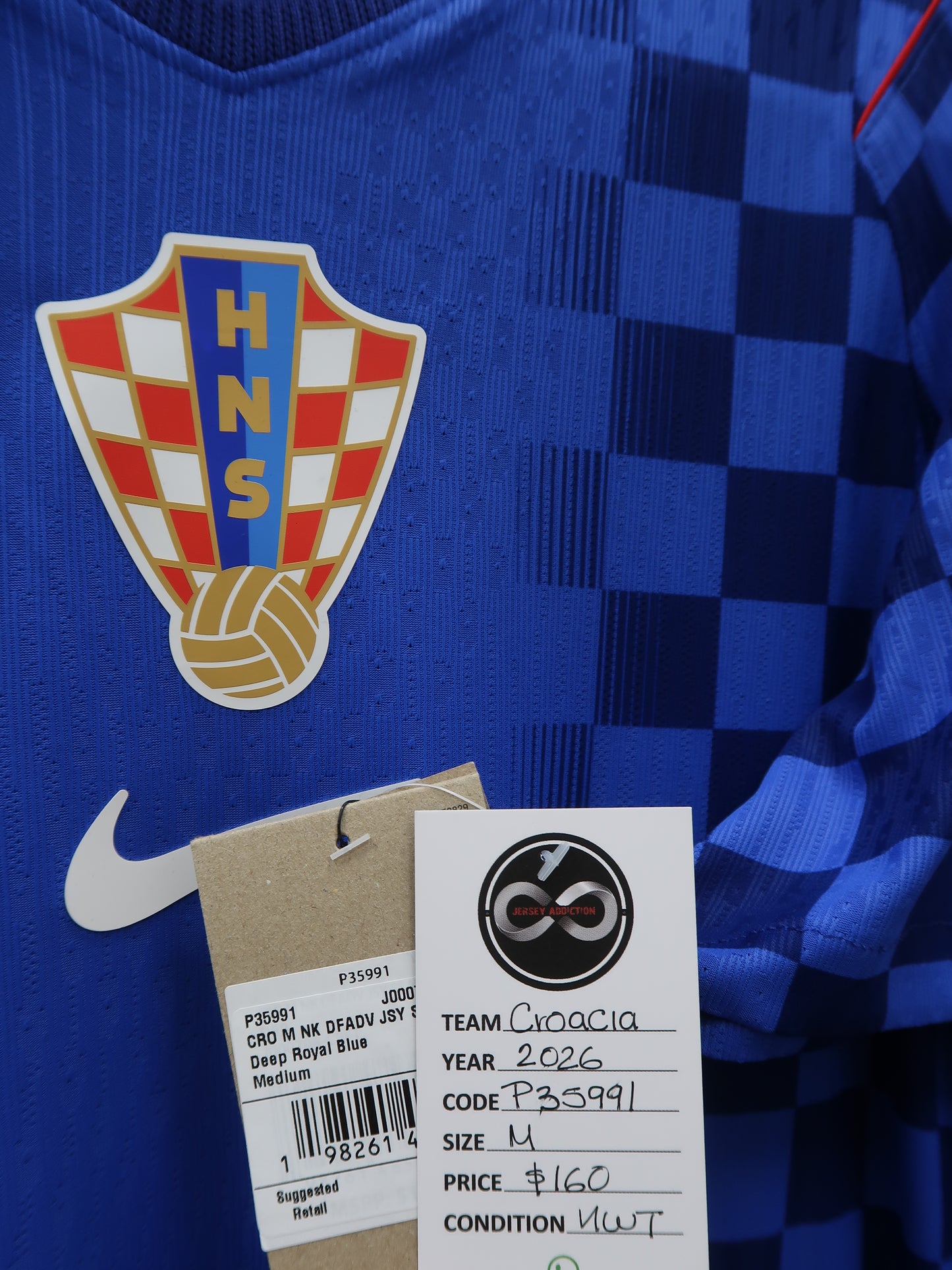 2026 Croatia Away Jersey tag