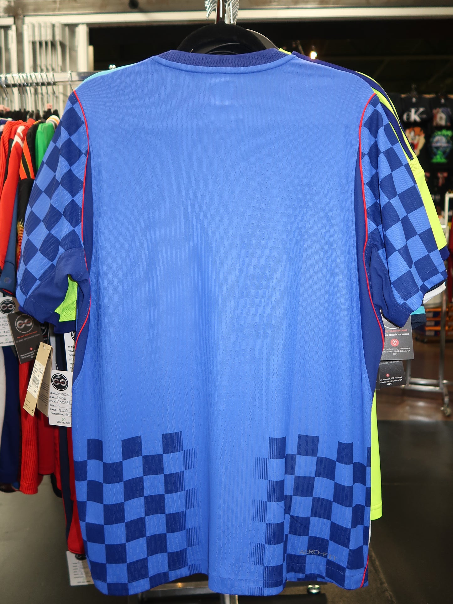2026 Croatia Away Jersey back