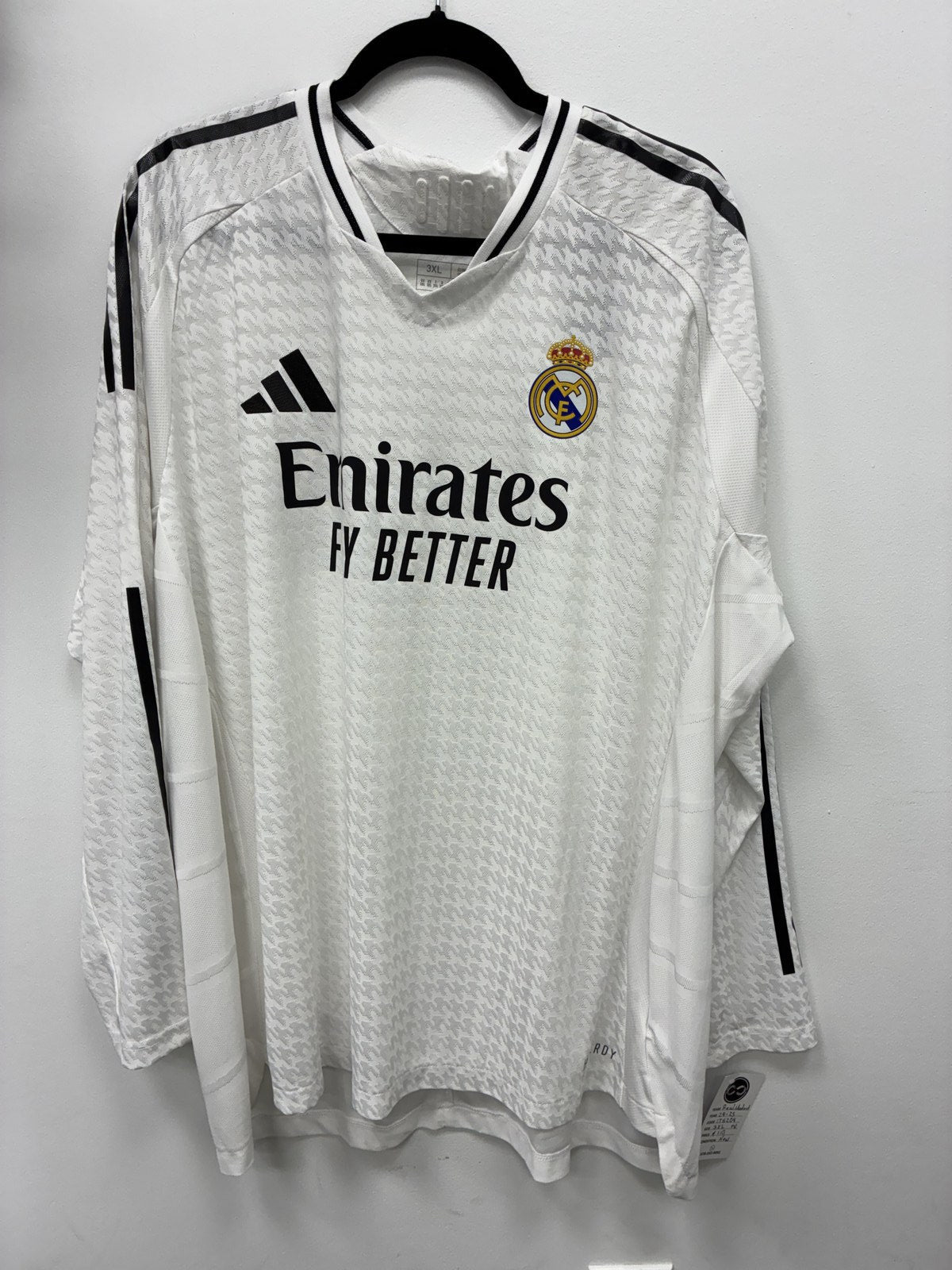 2024-25 Real Madrid Home Jersey XXX-Large