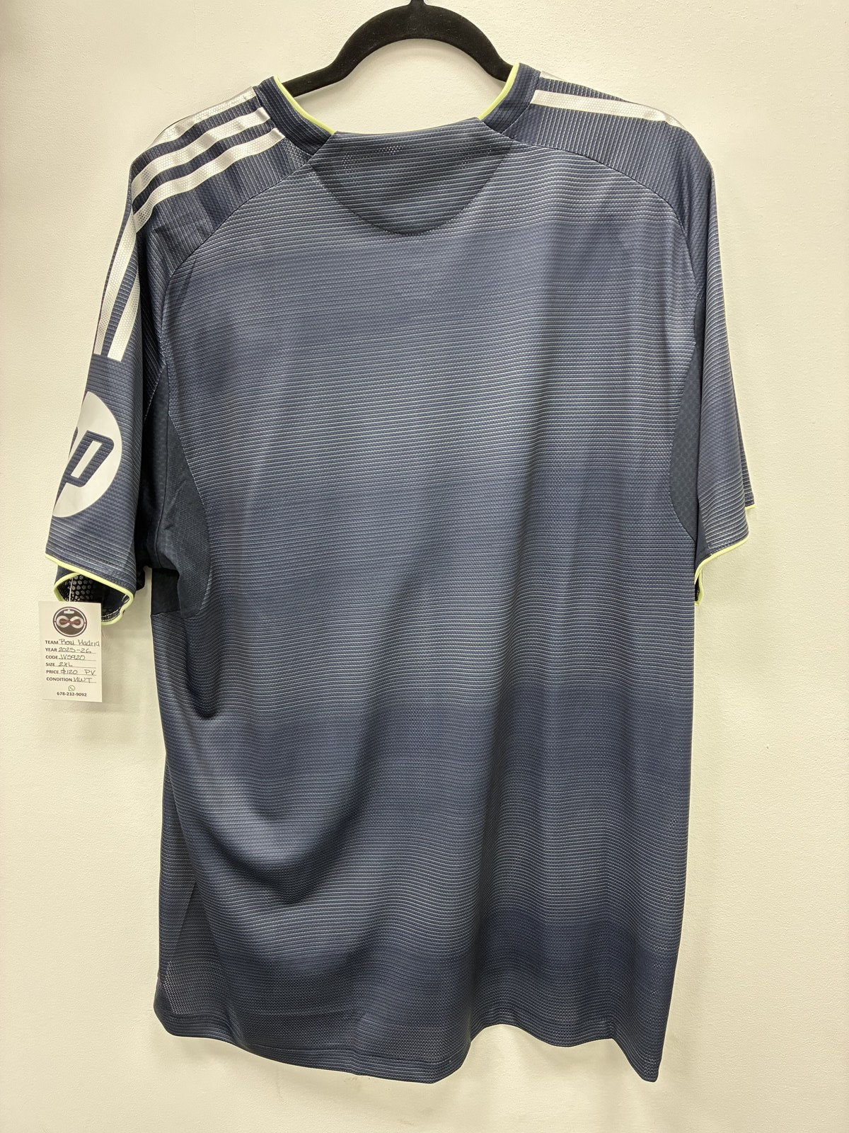 2025-26 Real Madrid Third Jersey XX-Large