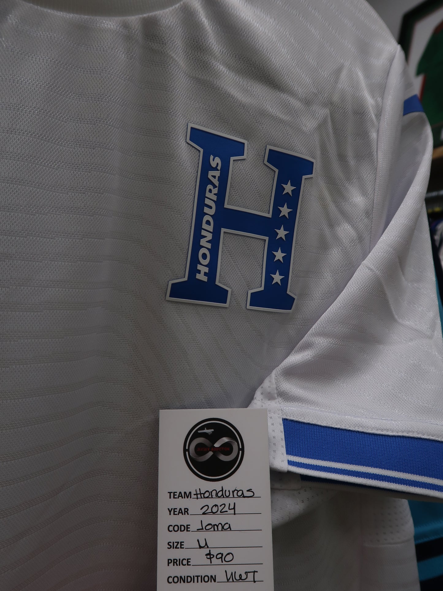 2024 Honduras Home Jersey tag