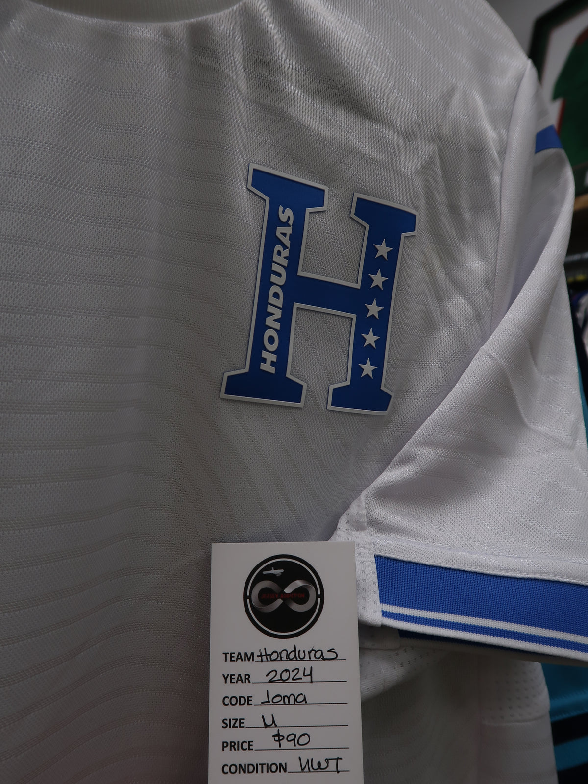 2024 Honduras Home Jersey tag