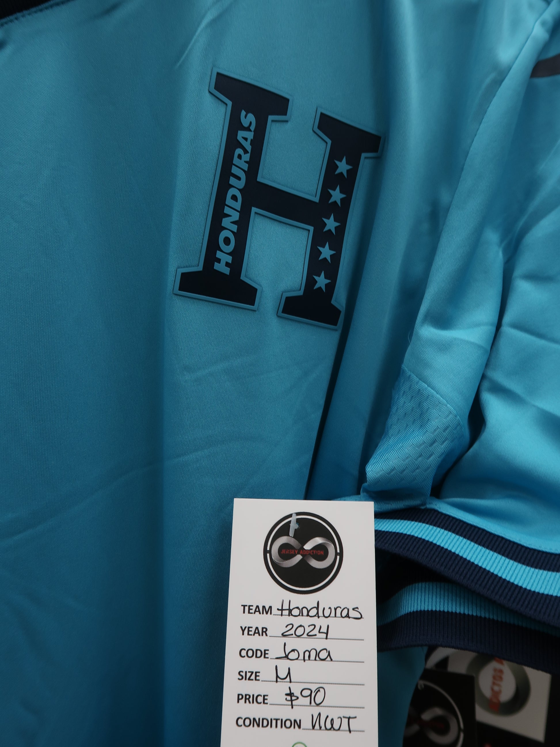 2024 Honduras Away Jersey tag
