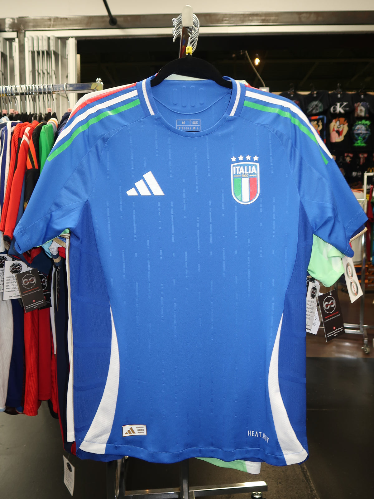 2023 Italy Home Jersey front