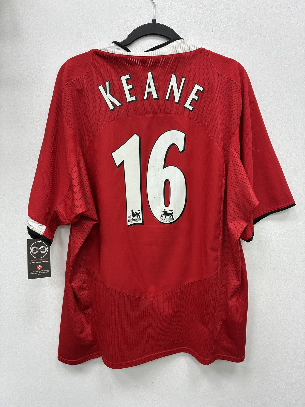 2004-05 Manchester United Home Jersey - Keane 16 XX-Large