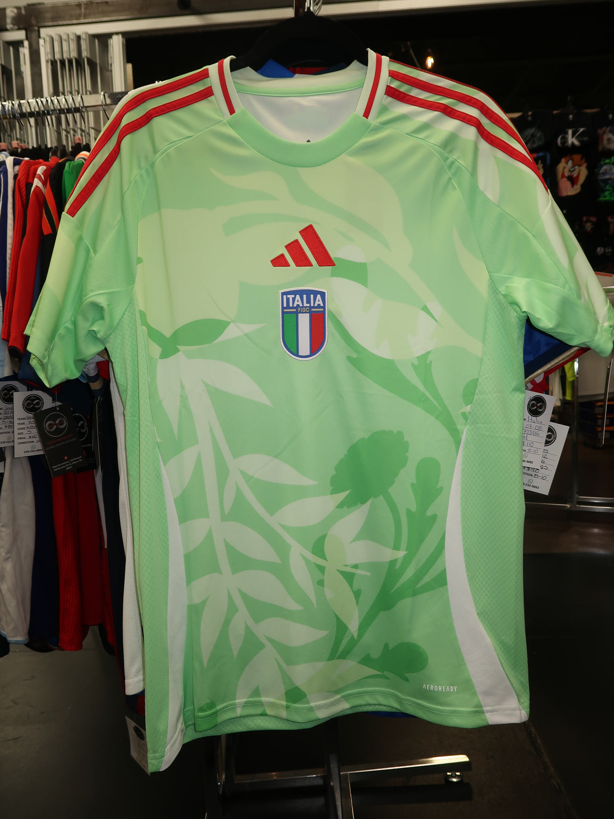 2024 Italy Away Jersey front