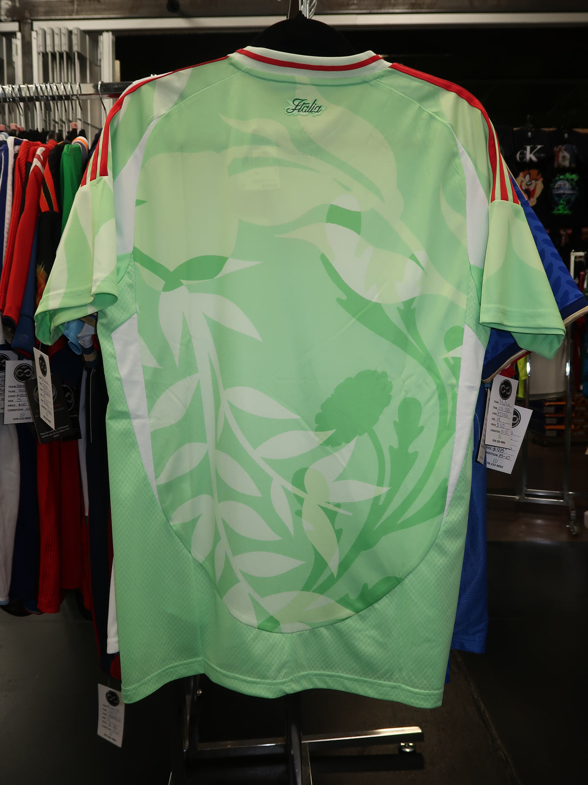 2024 Italy Away Jersey back