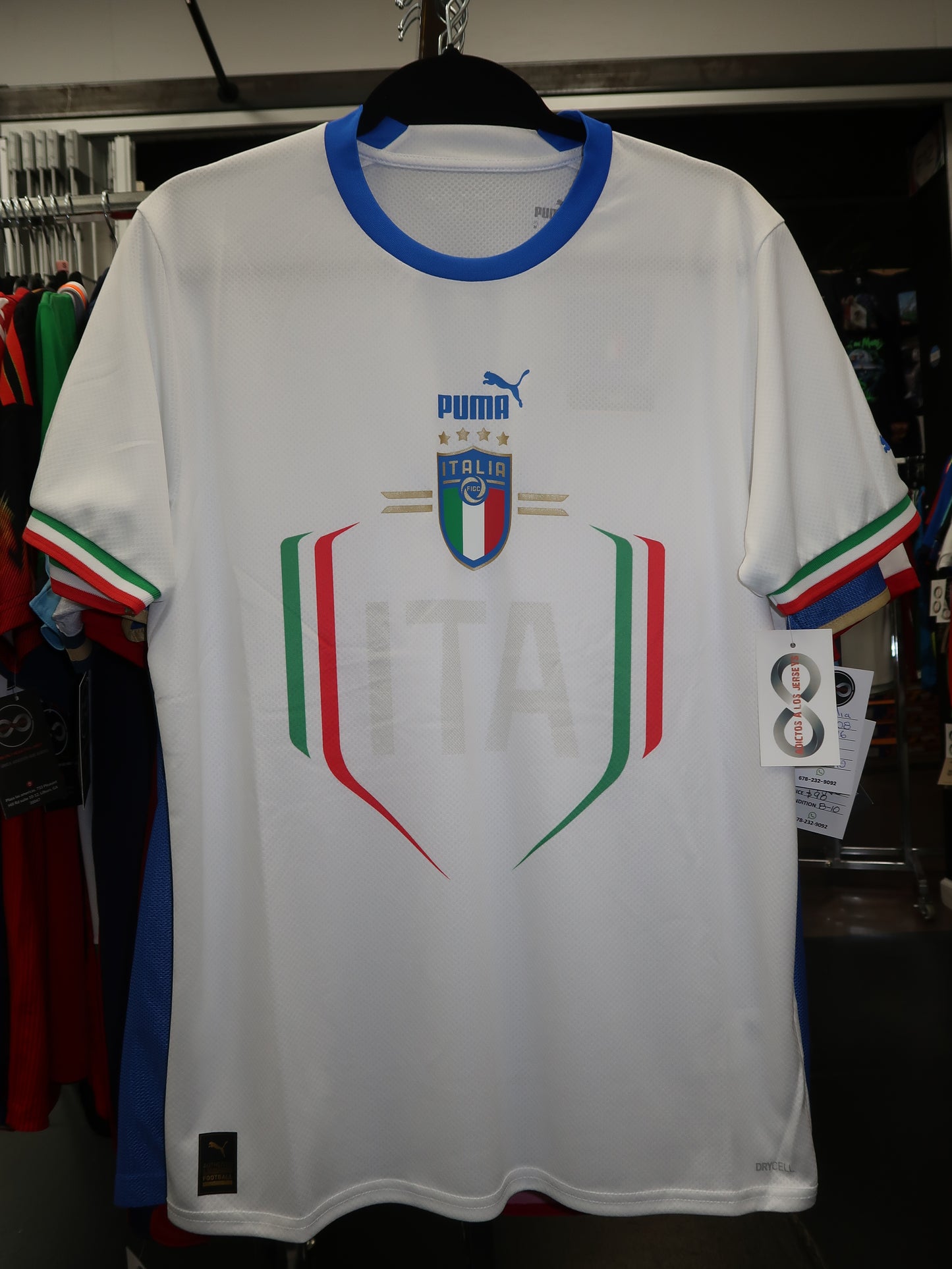 2022 Italy Away Jersey front