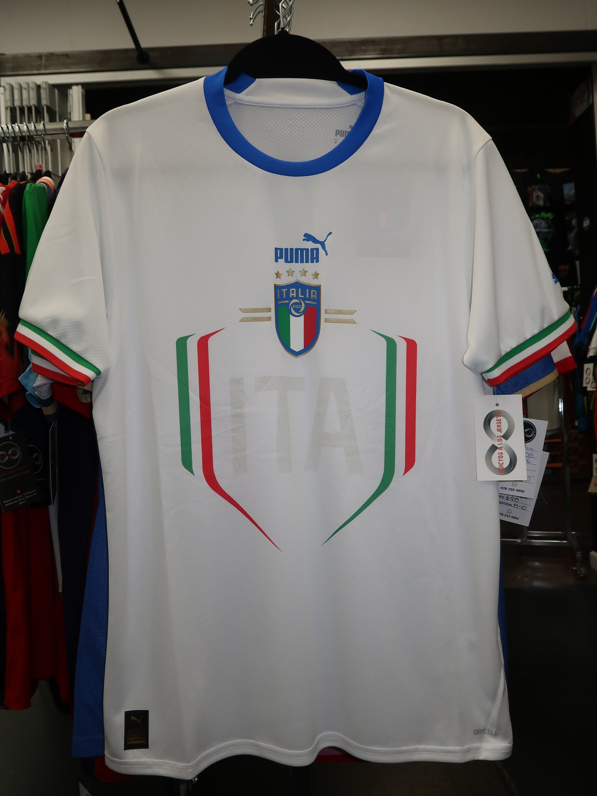 2022 Italy Away Jersey front