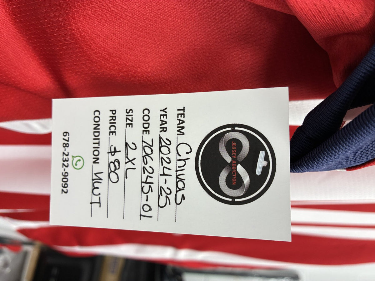 2024-25 Chivas Home Jersey XX-Large