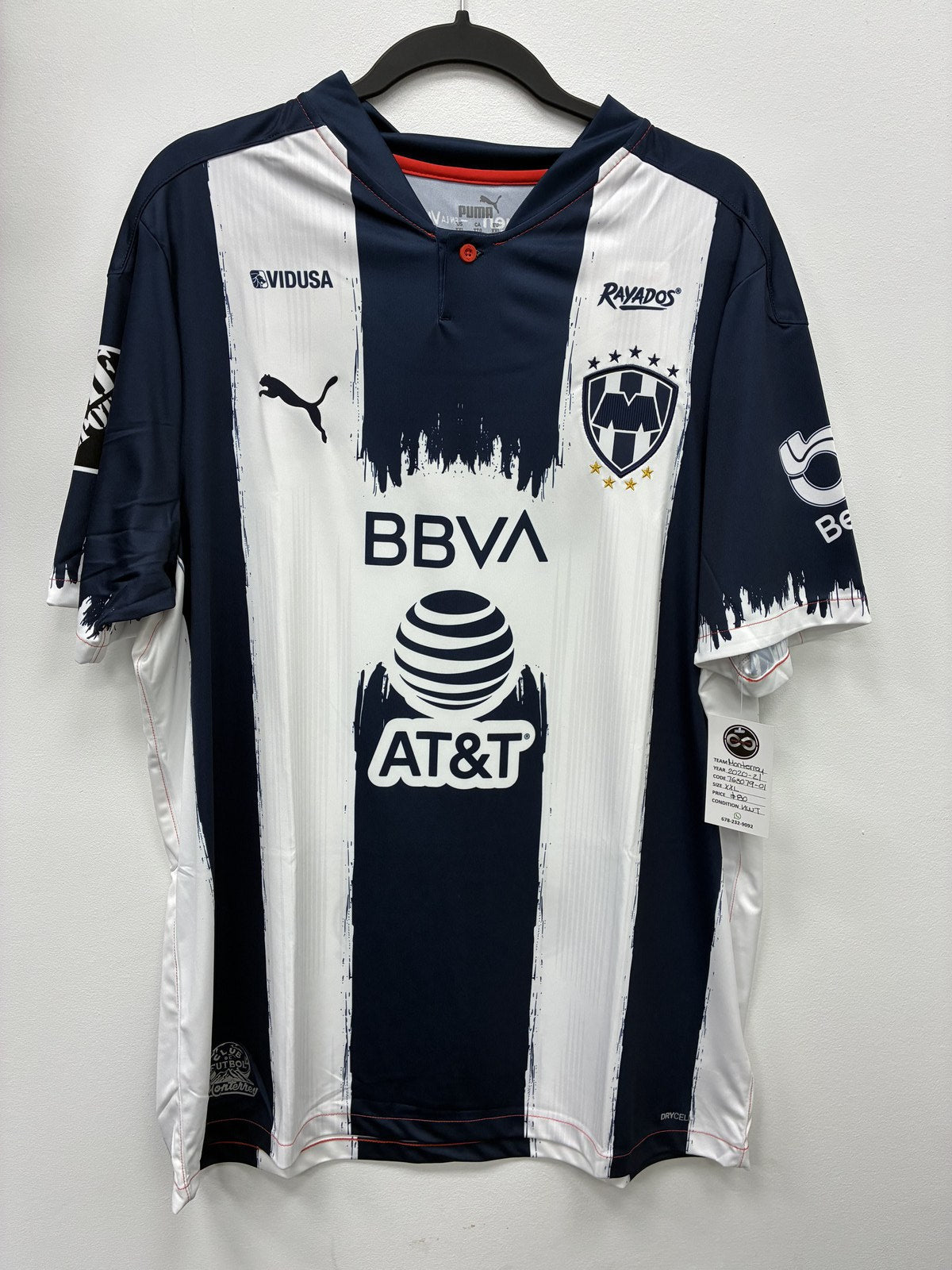 2020-21 Monterrey Home Jersey XX-Large