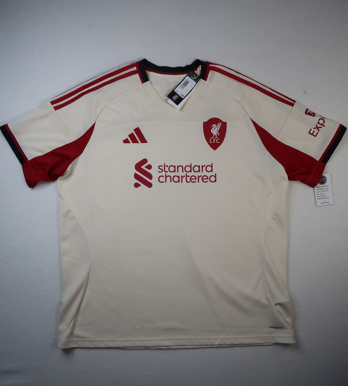 2025-26 Liverpool Away Jersey front