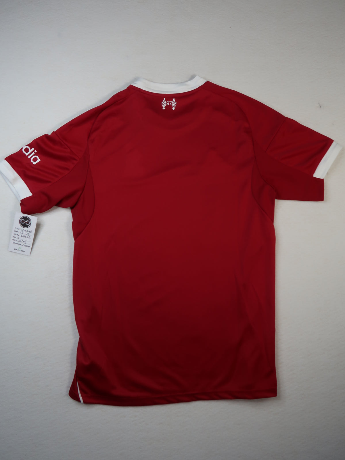 2025-26 Liverpool Home Jersey back