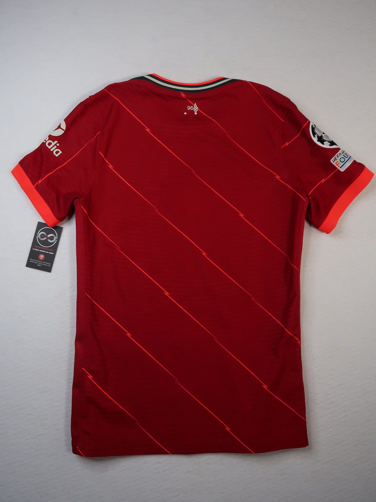2021-22 Liverpool Home Jersey back