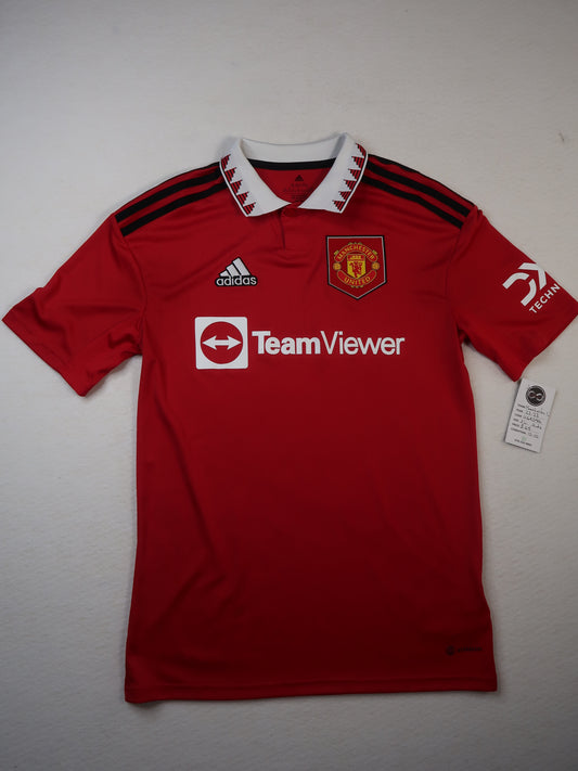 2022-23 Manchester United Home Jersey Youth Kids