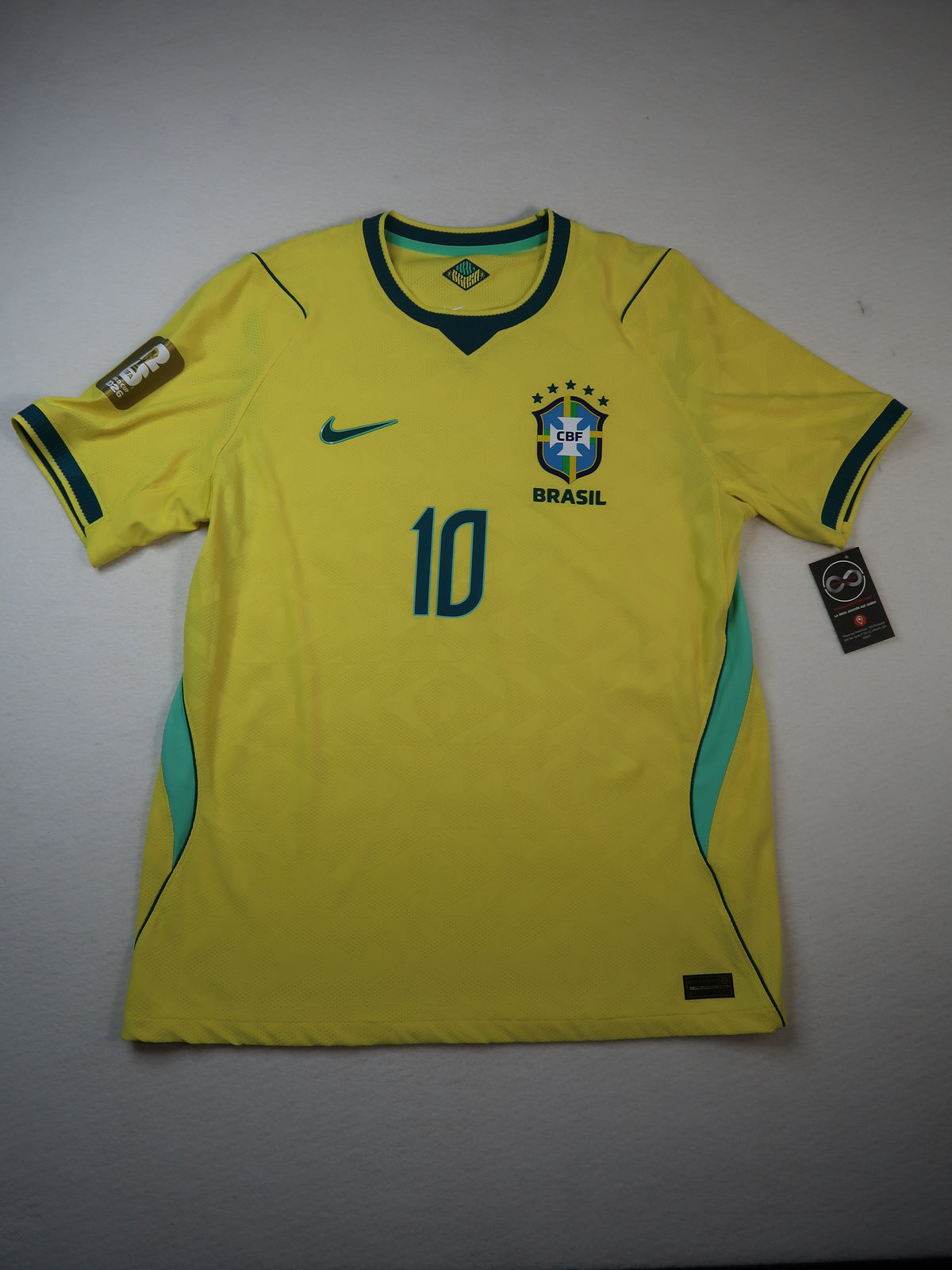 2026 Brazil Neymar Jr 10 Home Jersey front