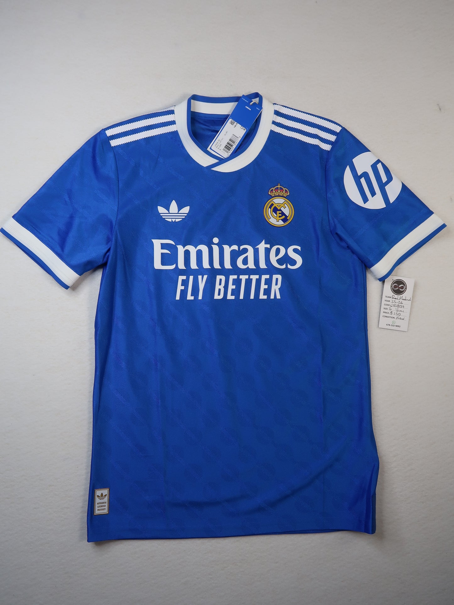 2025-26 Real Madrid Vini Jr 7 Third Jersey / Small / New