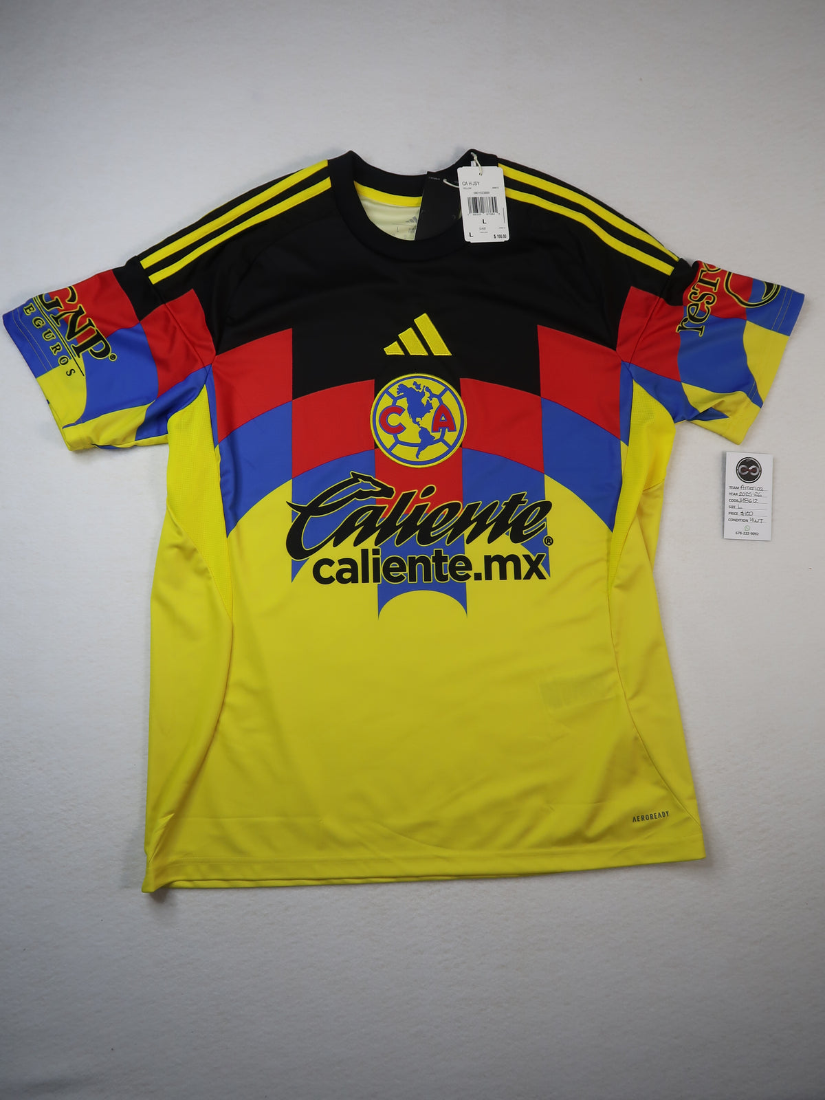 2025-26 Club America Home Jersey / Large / NWT